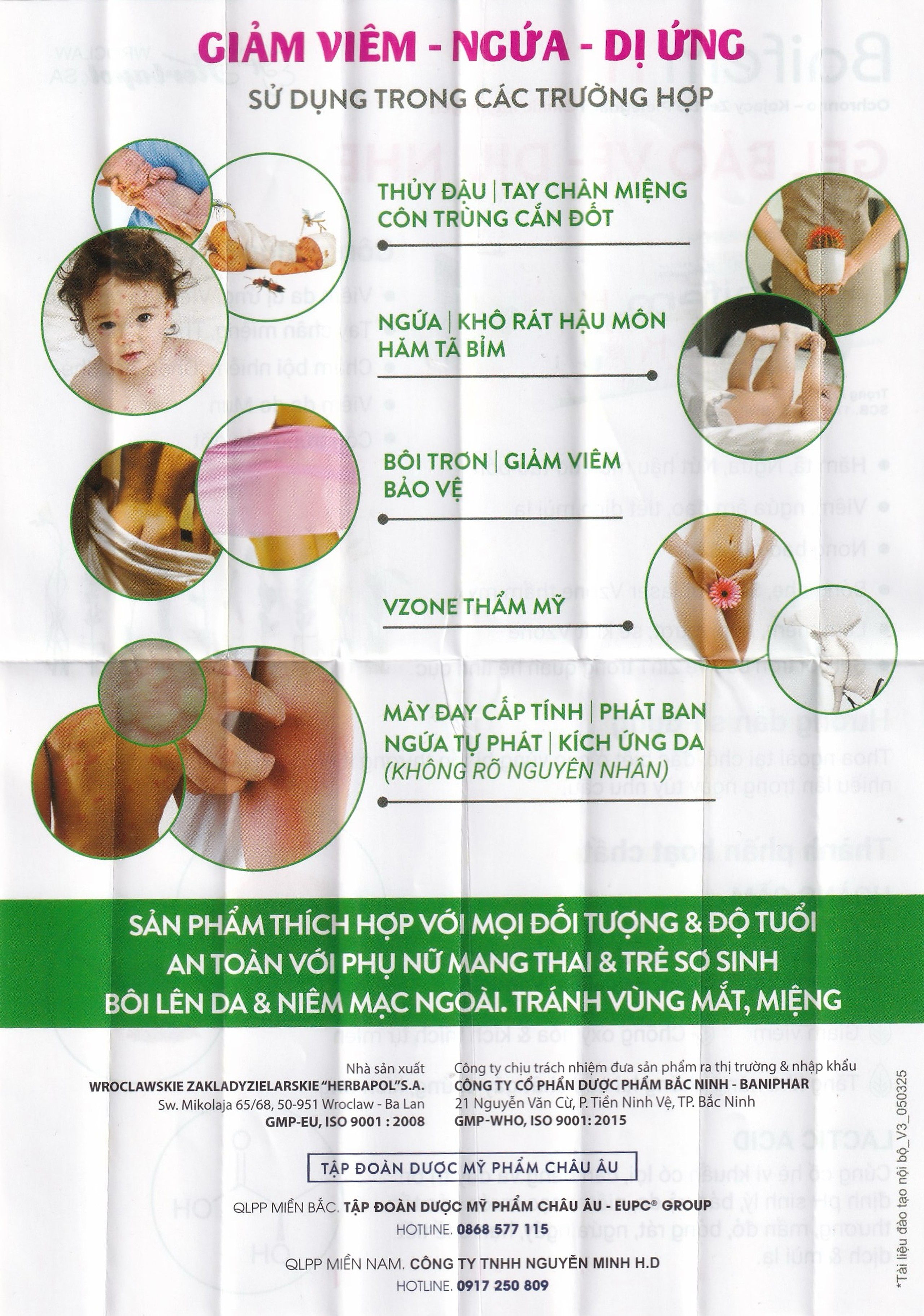 Kem bôi dịu da Baifem K 15g giảm ngứa, kích ứng, mẩn đỏ