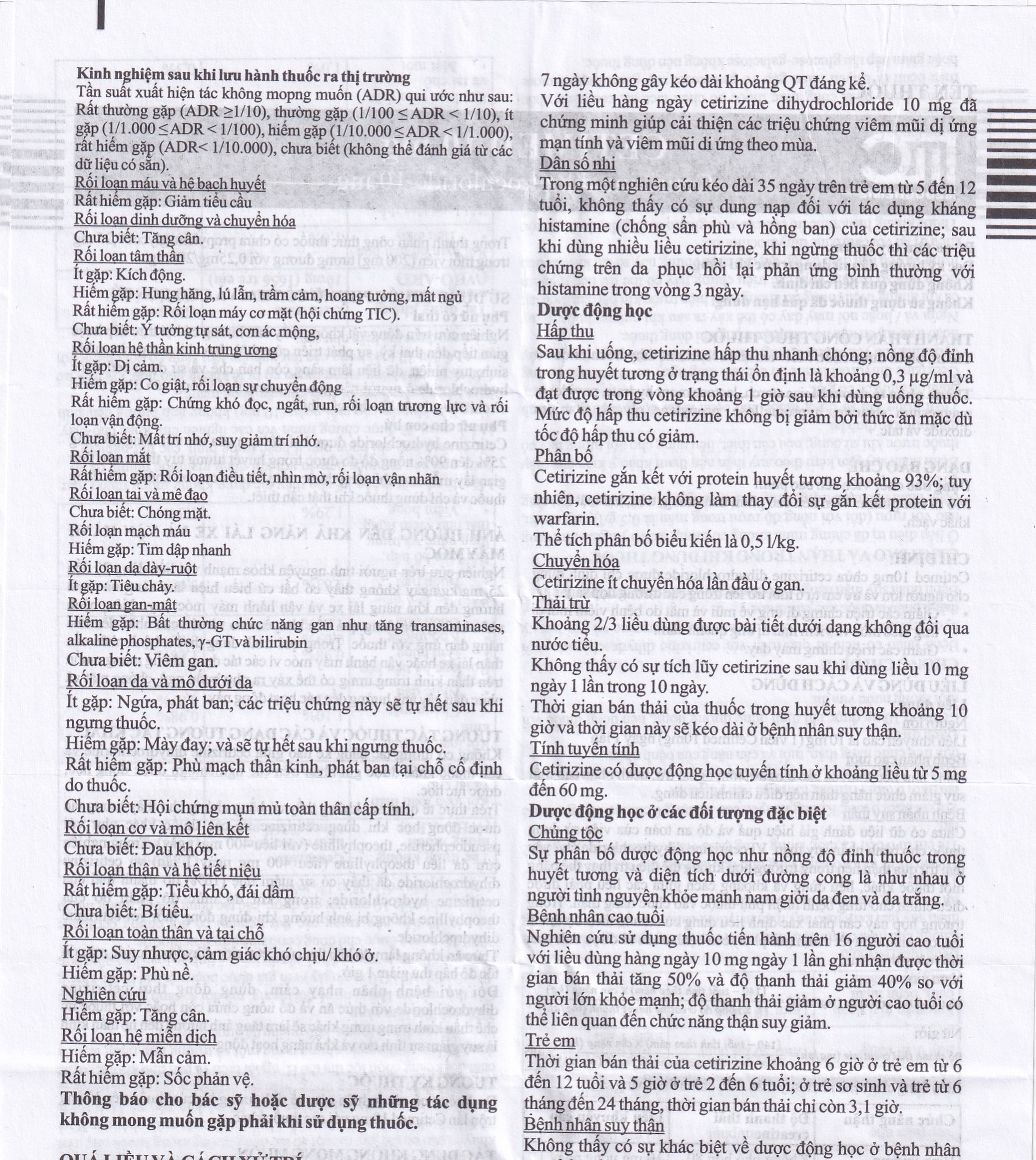 Thuốc Cetimed 10mg Medochemie điều trị triệu chứng viêm mũi dị ứng (1 vỉ x 10 viên)