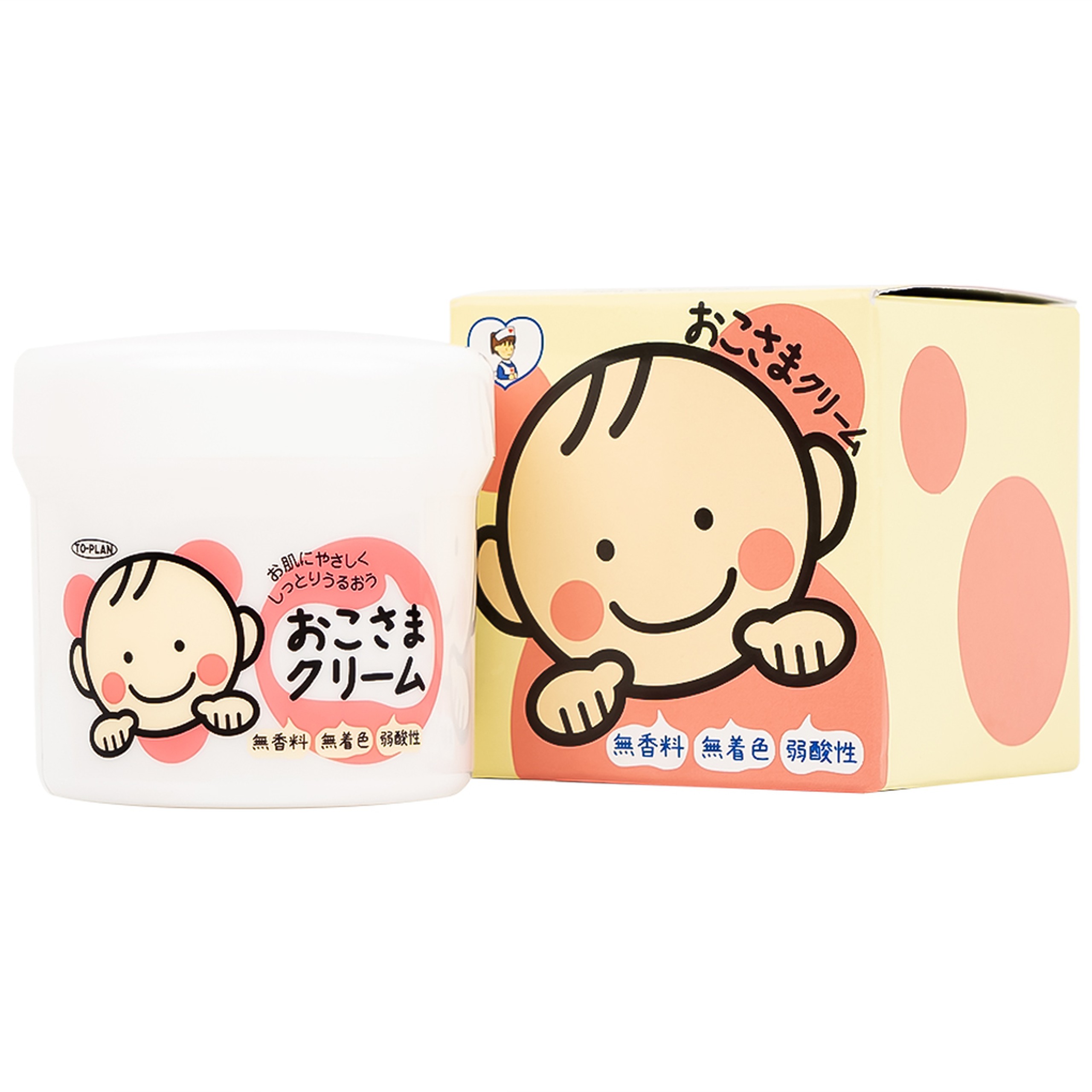 Kem bôi dưỡng ẩm cho bé To Plan Okosama Cream chống nứt nẻ da (110g)