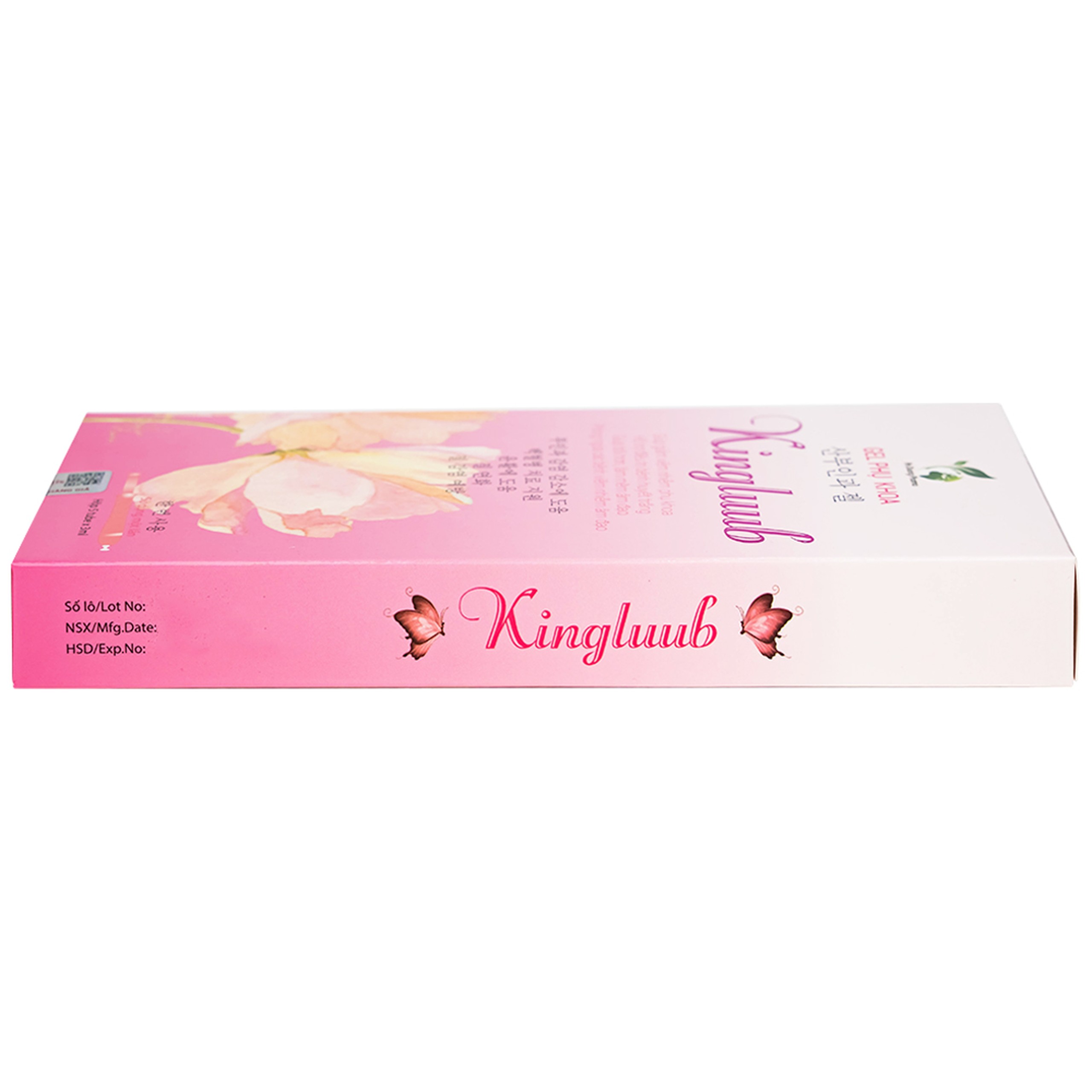 Gel phụ khoa Kingluub (5 tuýp x 3ml) hỗ trợ điều trị, giảm viêm nhiễm, bôi trơn, làm mềm vùng âm đạo 