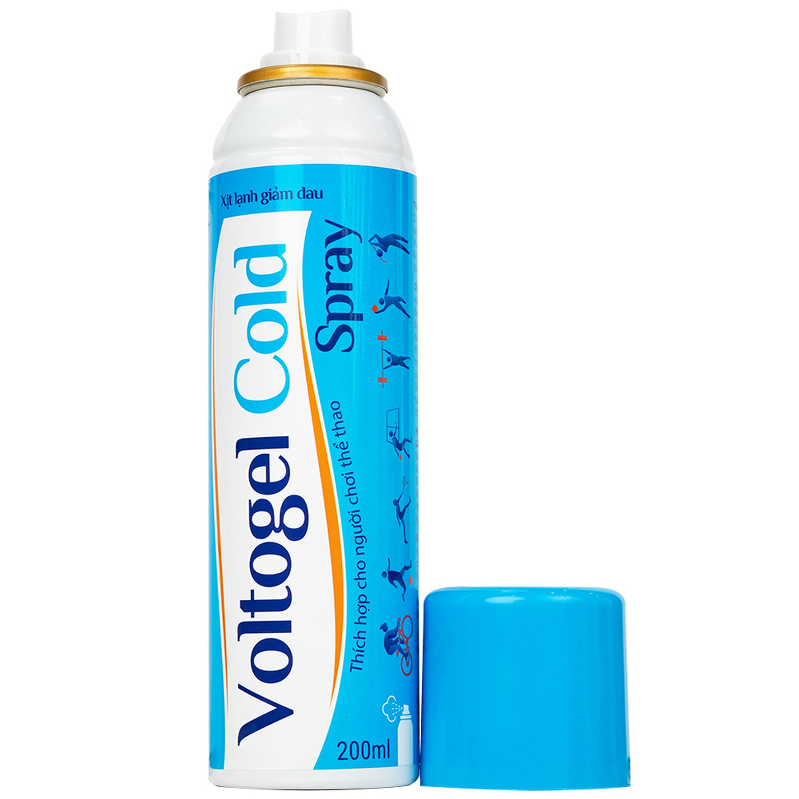 Chai xịt lạnh Voltogel Cold Spray 200ml giúp giảm đau, chống viêm, thúc đẩy tuần hoàn máu