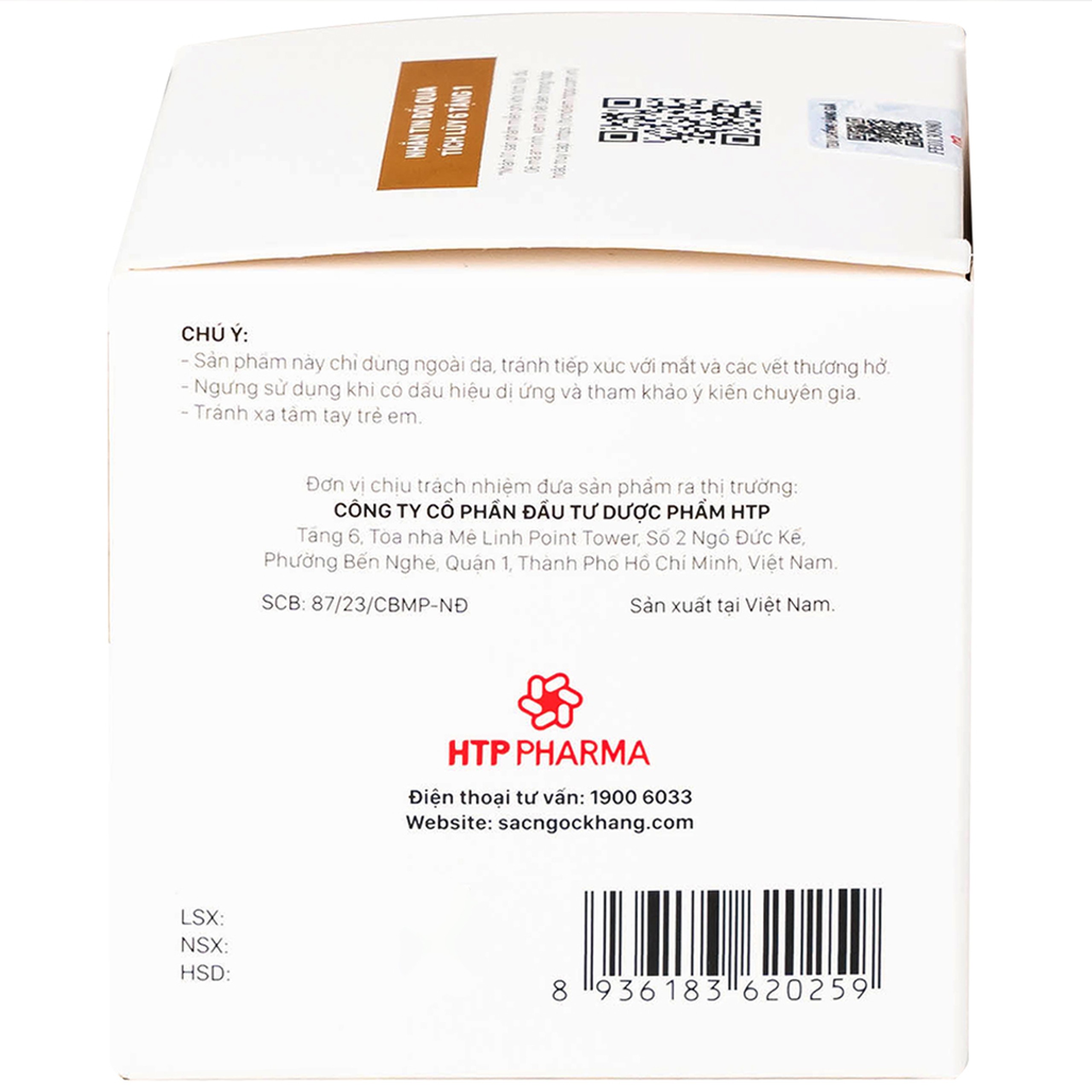 Kem bôi dưỡng da ban đêm Sắc Ngọc Khang 30g