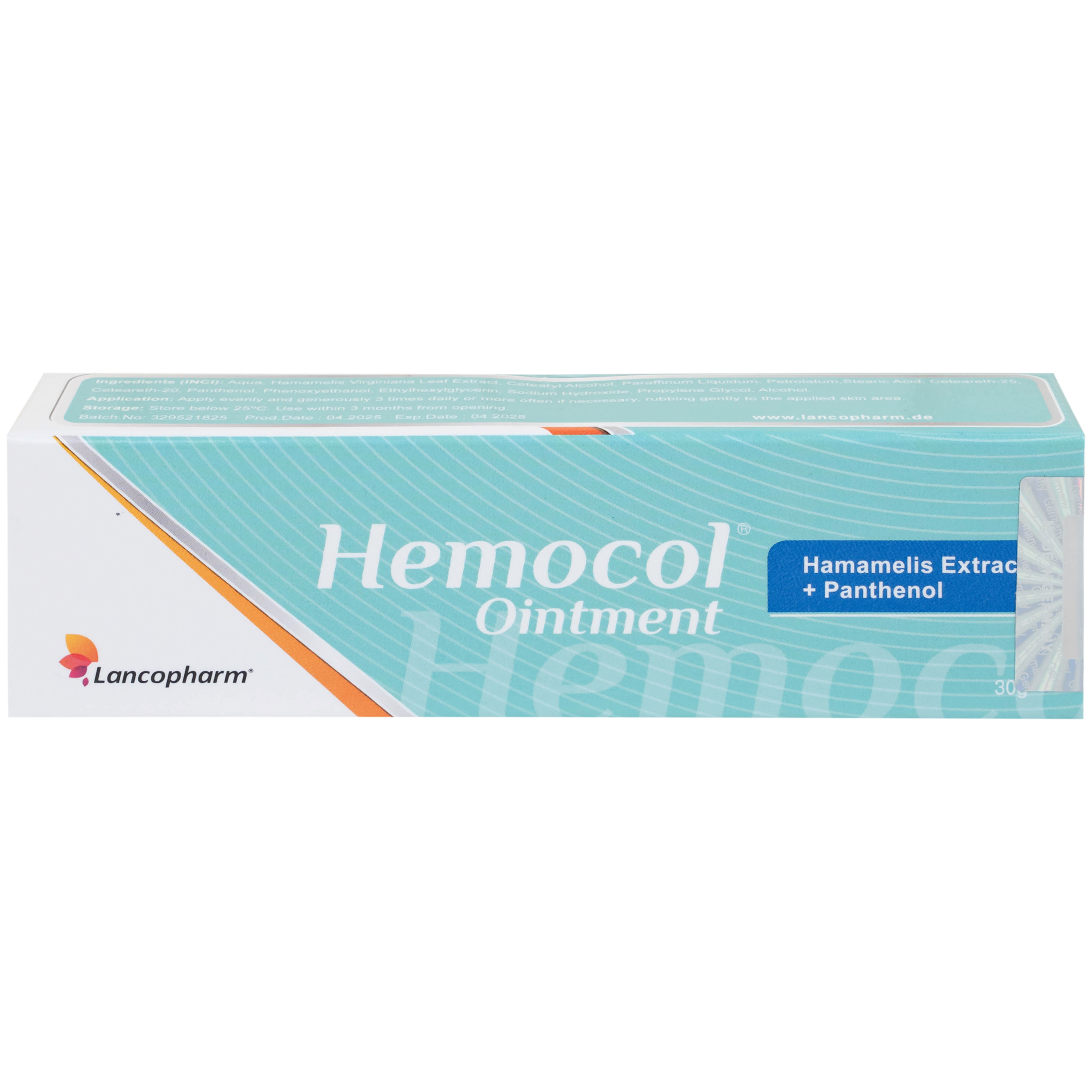 Kem bôi trĩ Hemocol Ointment Lancopharm kháng khuẩn, làm dịu (30g)
