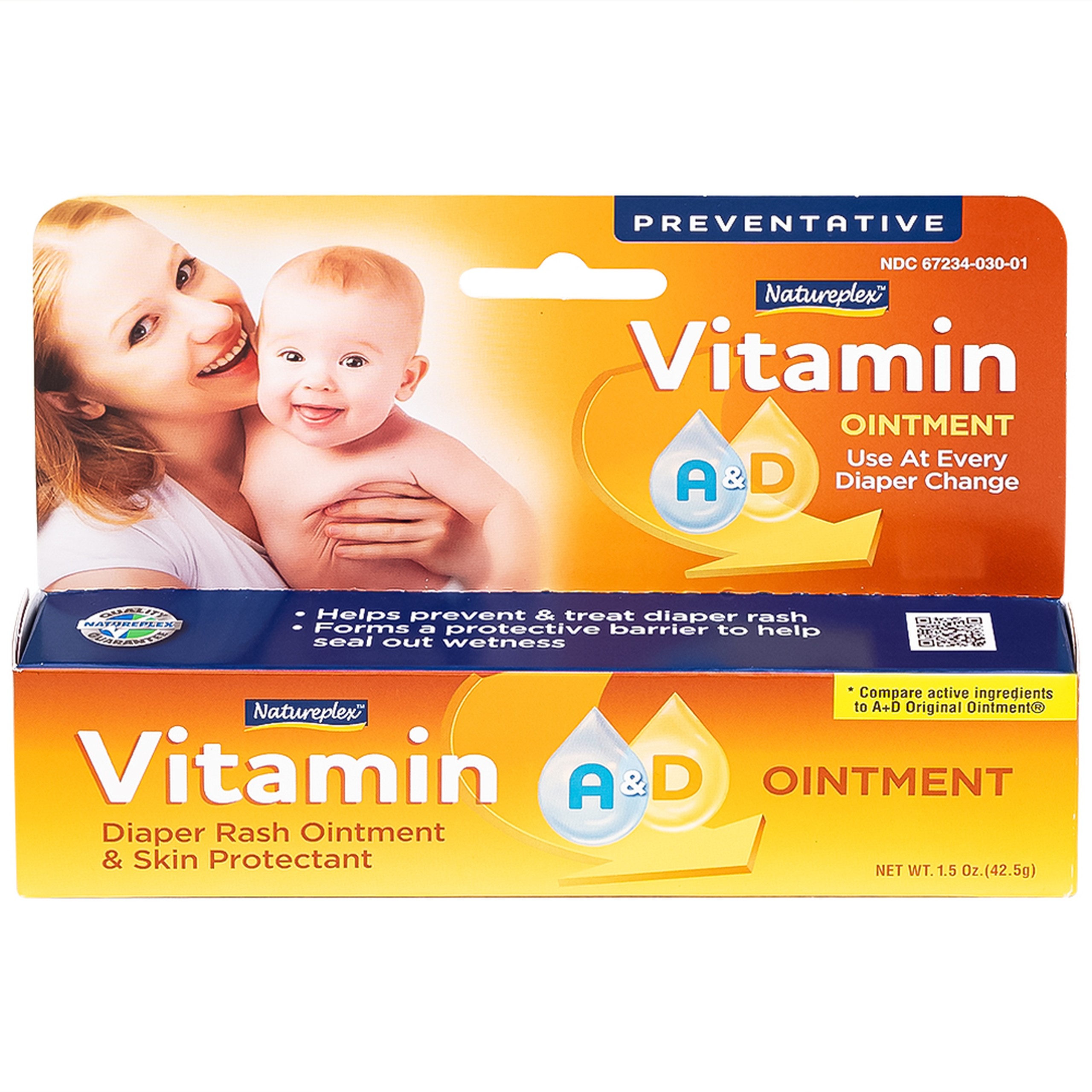 Kem bôi hăm tả Natureplex A+D Ointment 42.5g