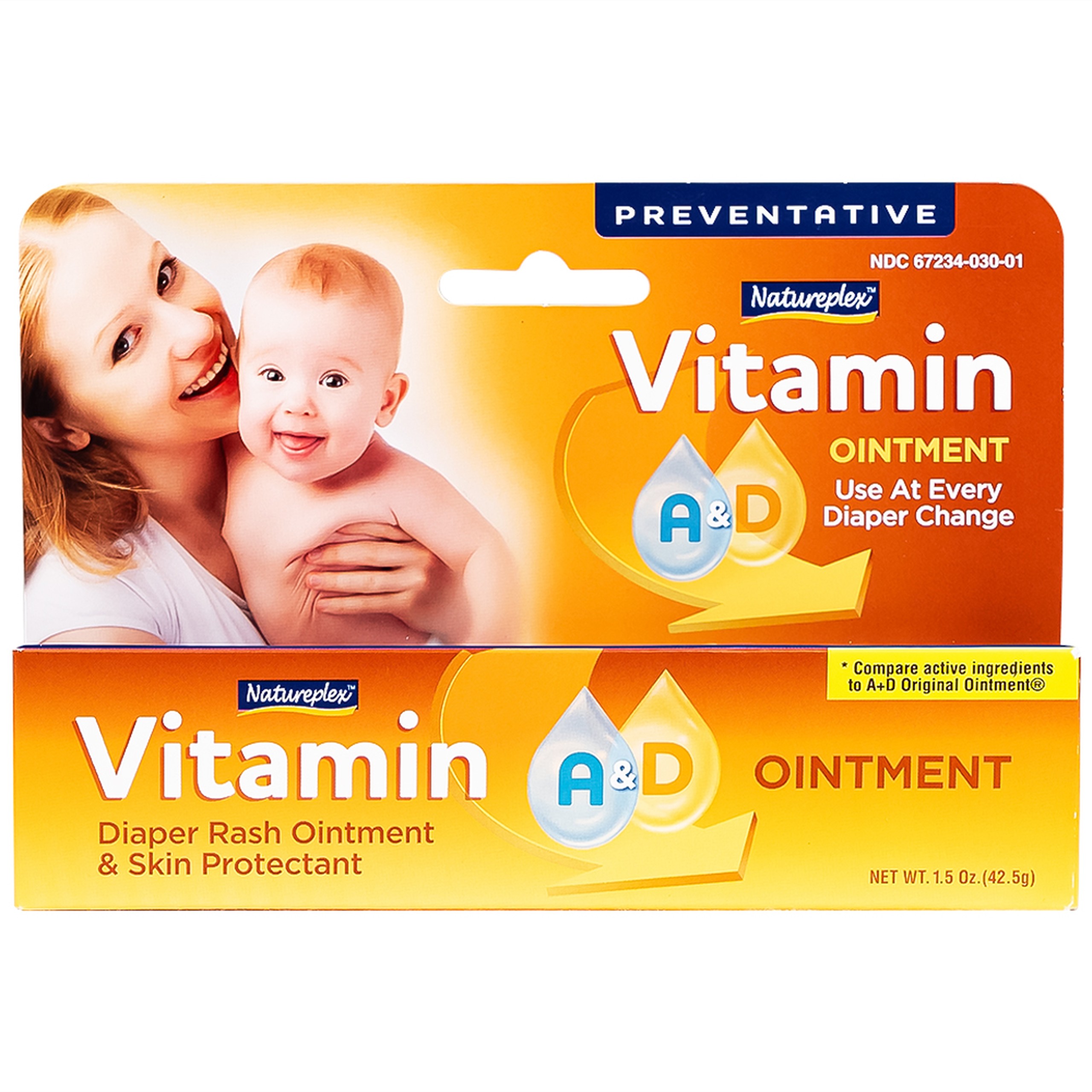 Kem bôi hăm tả Natureplex A+D Ointment 42.5g