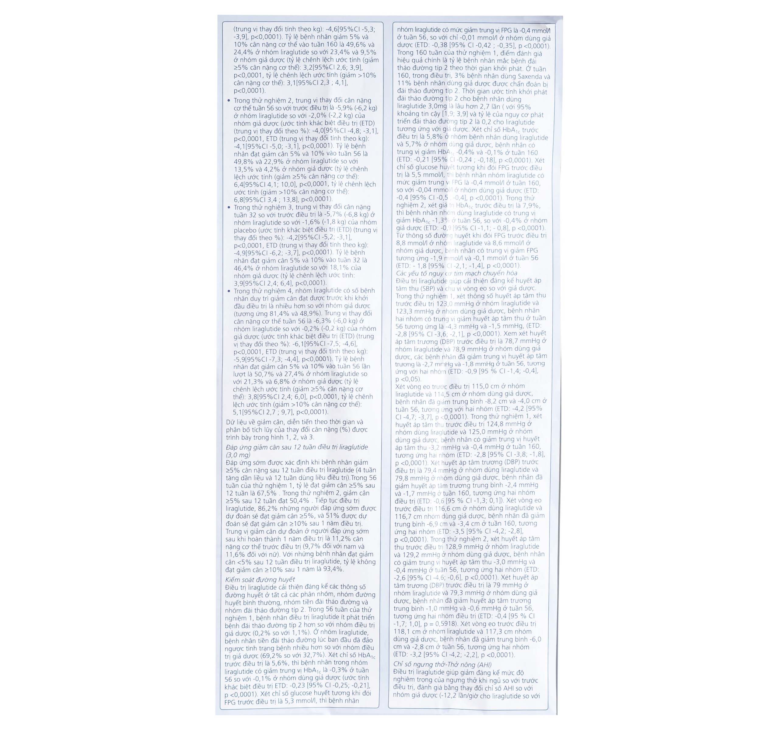 Dung dịch tiêm Saxenda 6mg/ml Novo Nordisk hỗ trợ cho chế độ ăn giảm calo (3 cây)