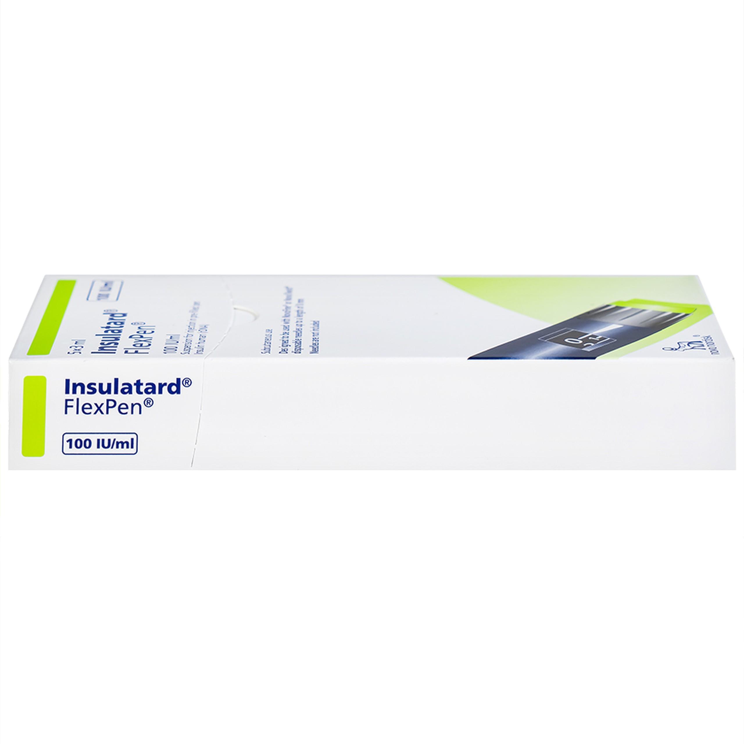 Bút tiêm Insulatard FlexPen 100IU/ml Novo Nordisk điều trị bệnh đái tháo đường (5 cây)