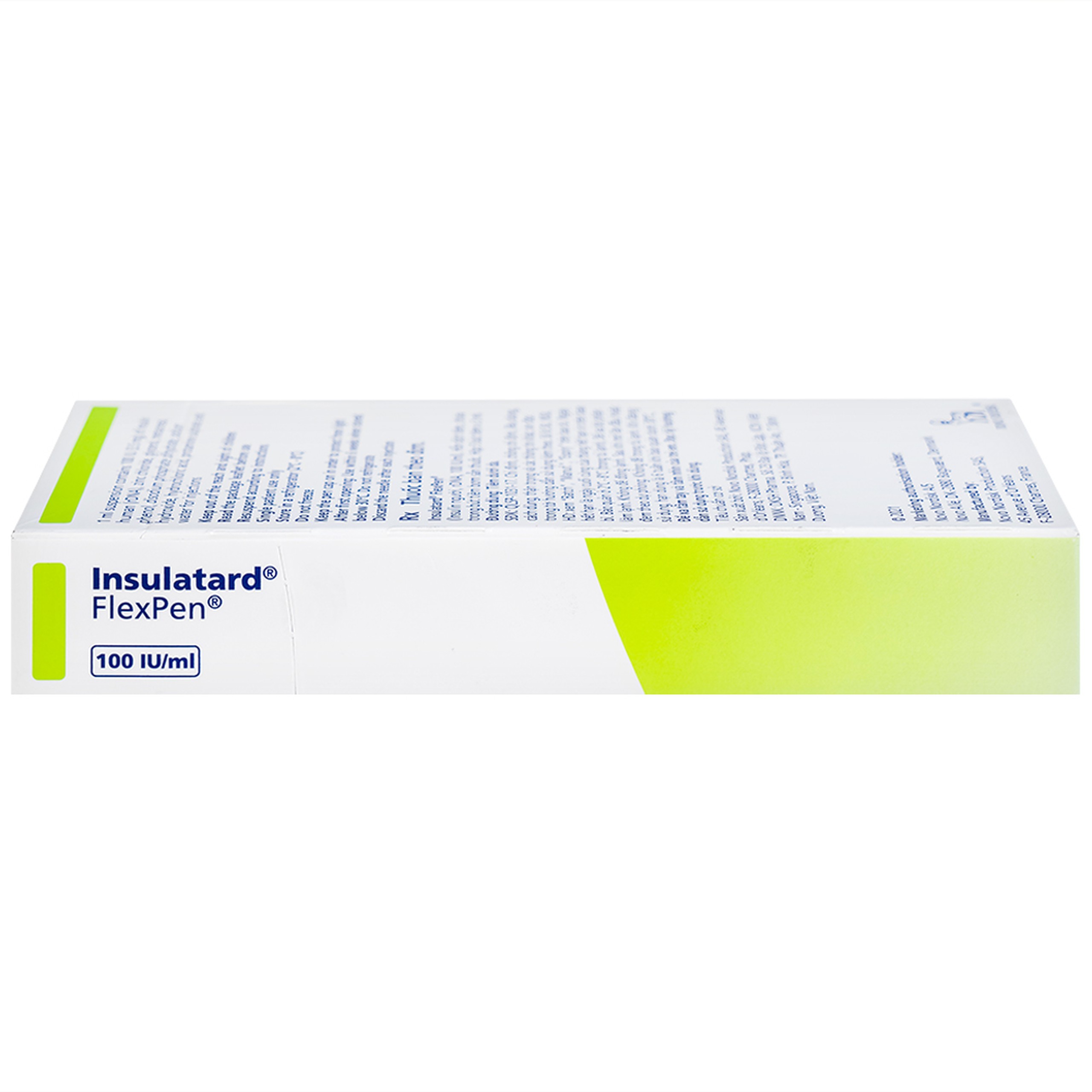 Bút tiêm Insulatard FlexPen 100IU/ml Novo Nordisk điều trị bệnh đái tháo đường (5 cây)