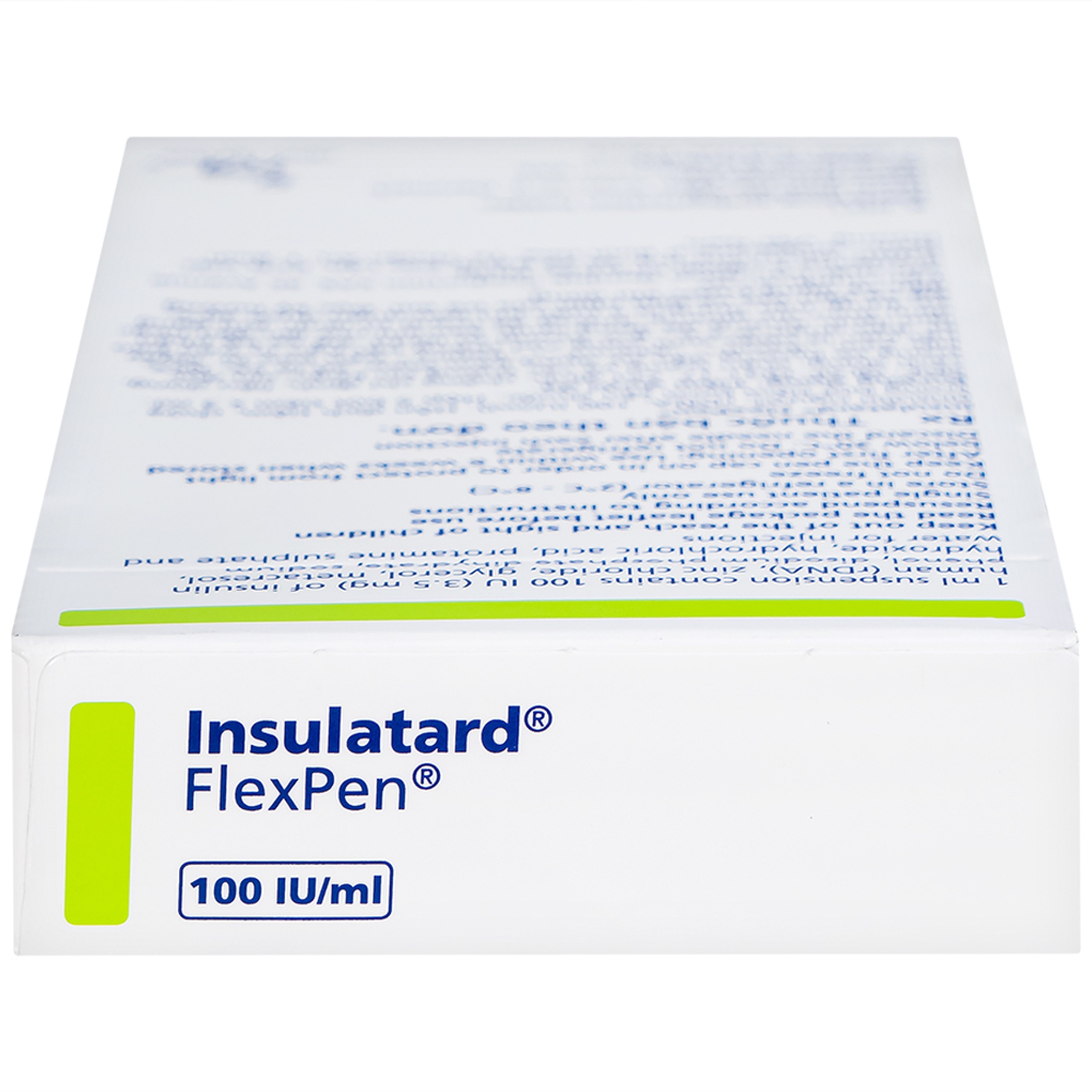 Bút tiêm Insulatard FlexPen 100IU/ml Novo Nordisk điều trị bệnh đái tháo đường (5 cây)