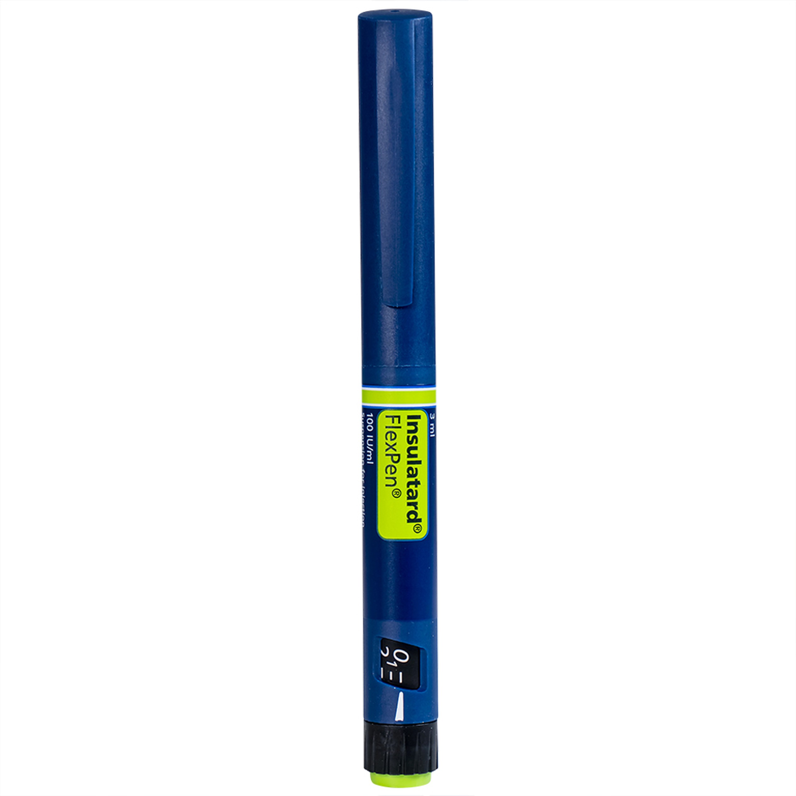 Bút tiêm Insulatard FlexPen 100IU/ml Novo Nordisk điều trị bệnh đái tháo đường (5 cây)