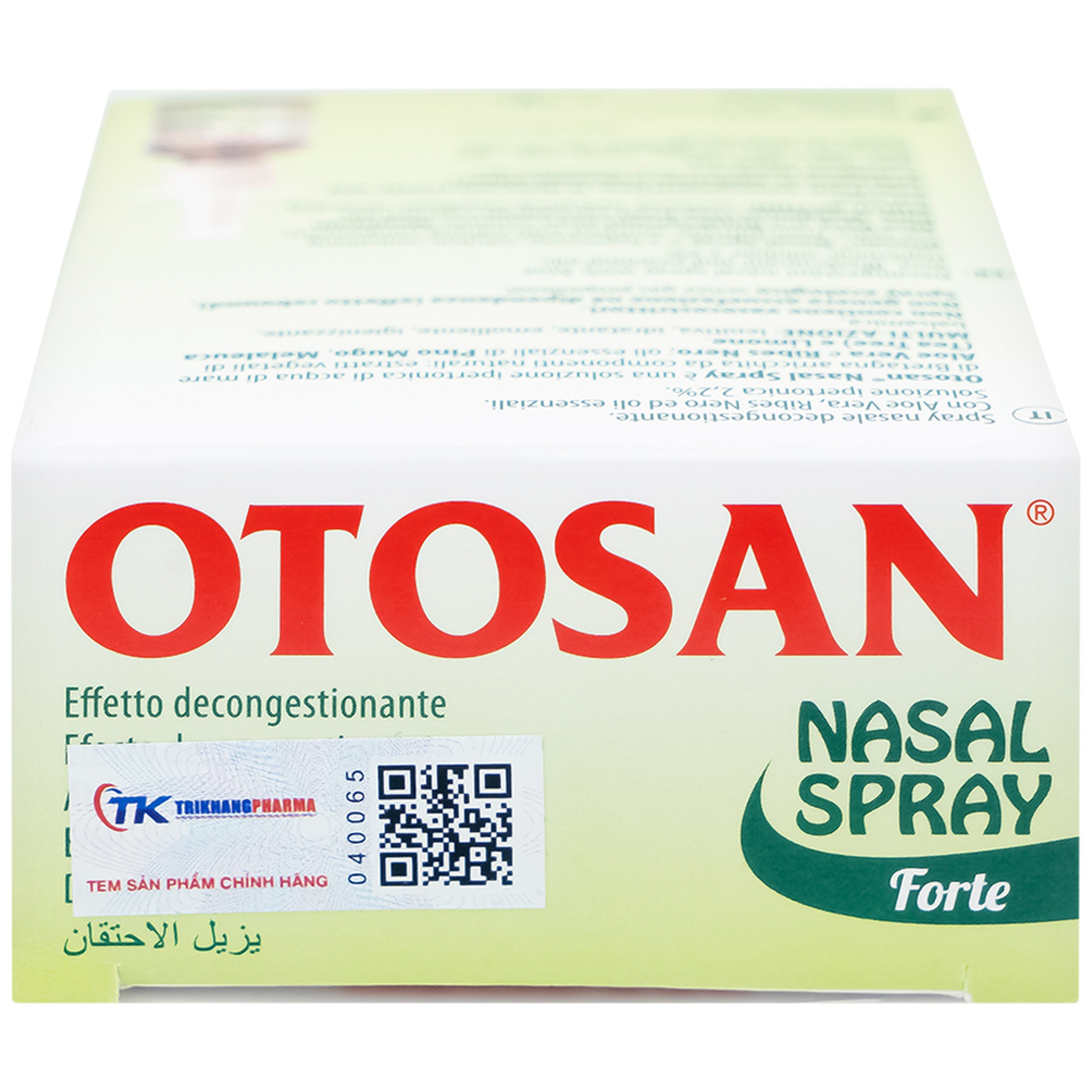 Xịt mũi người lớn Otosan Nasal Spray Forte 30ml hỗ trợ điều trị viêm mũi, viêm xoang