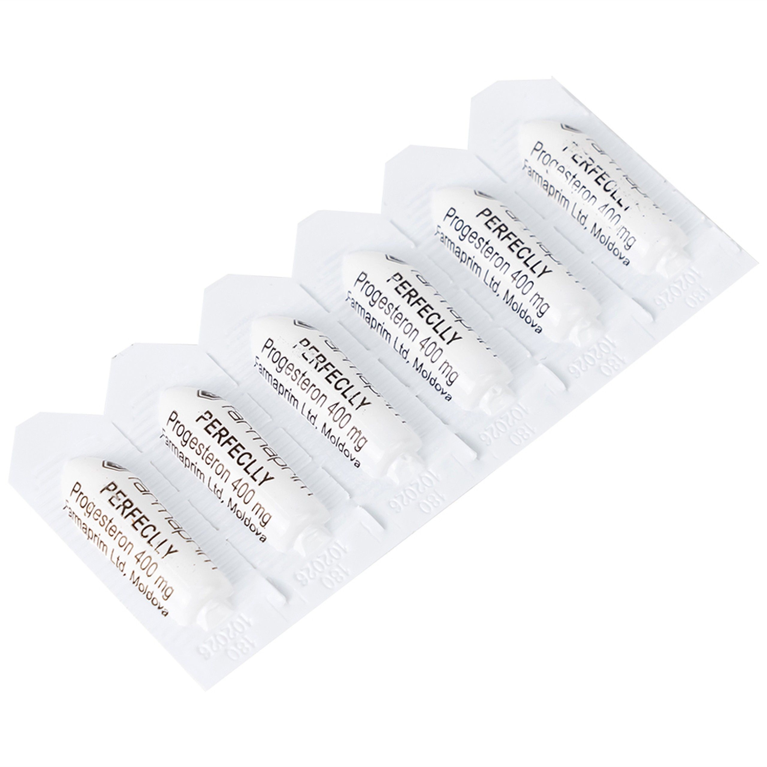 Viên đạn Perfeclly 400mg Farmaprim điều trị hội chứng tiền kinh nguyệt (2 vỉ x 6 viên)