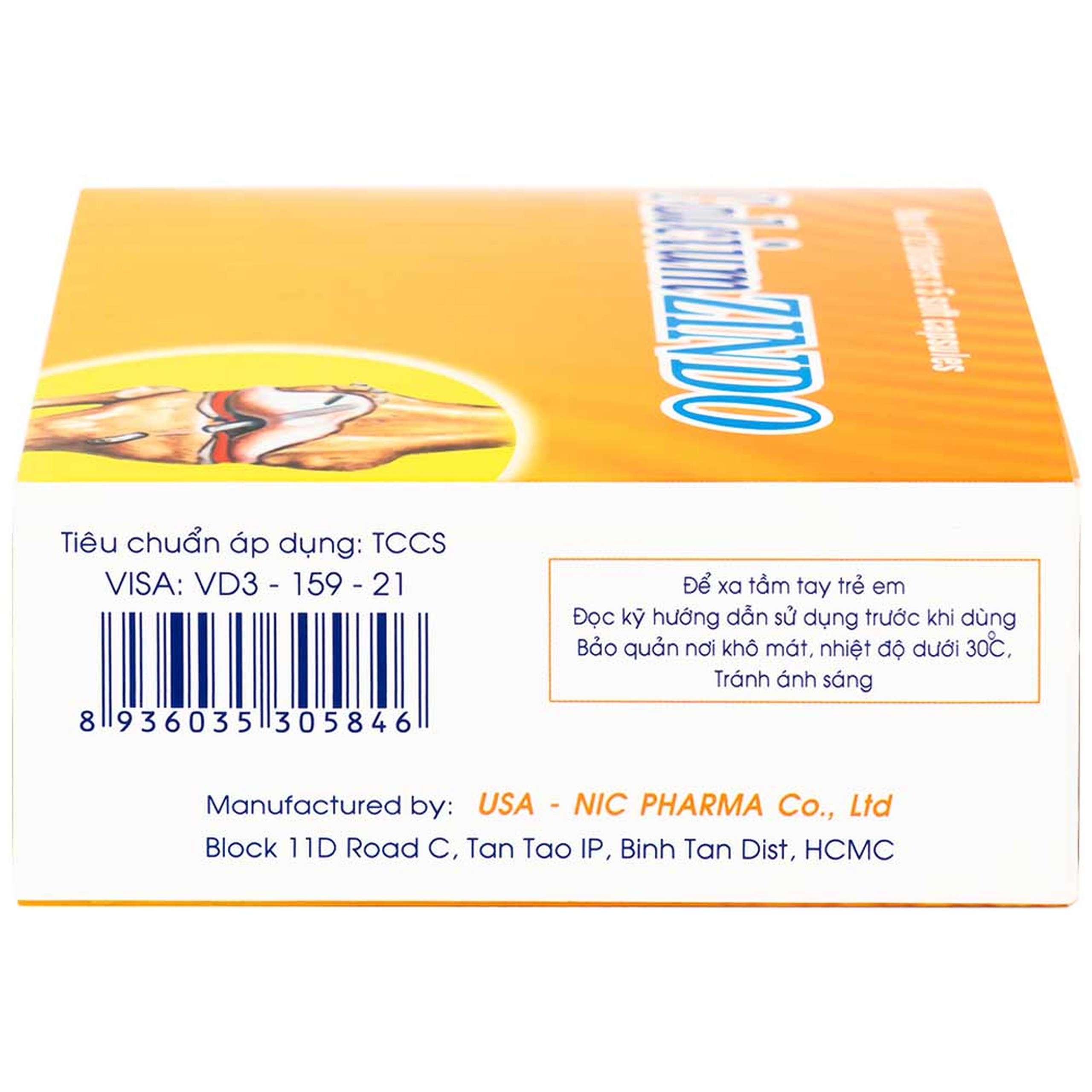 Viên nang mềm CalciumZindo USA NIC Pharma bổ sung canxi và vitamin D, phòng và điều trị loãng xương (12 vỉ x 5 viên)
