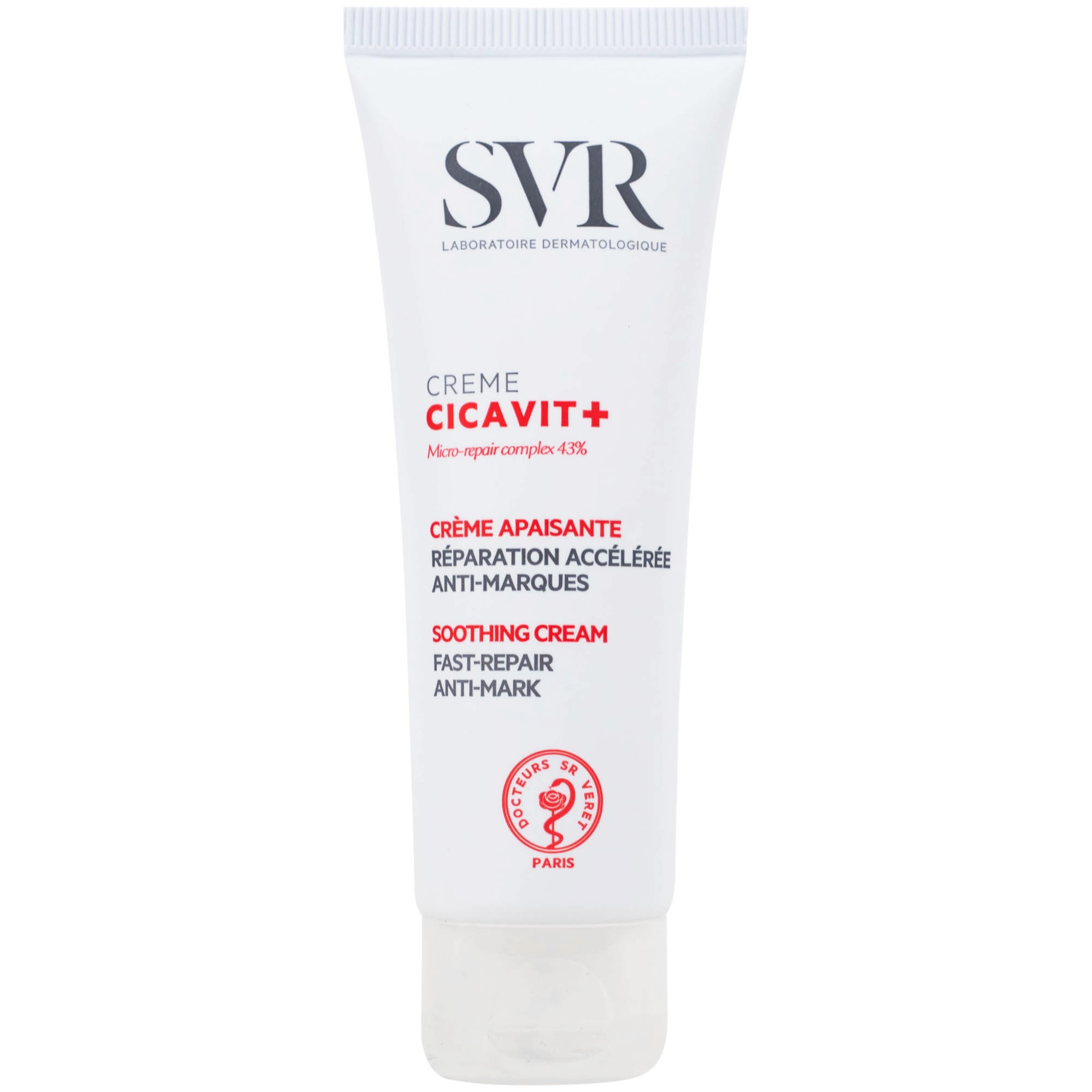 Kem bôi SVR Cicavit+ Creme dưỡng ẩm và làm dịu cho các trường hợp khô da, mẩn đỏ (40ml)