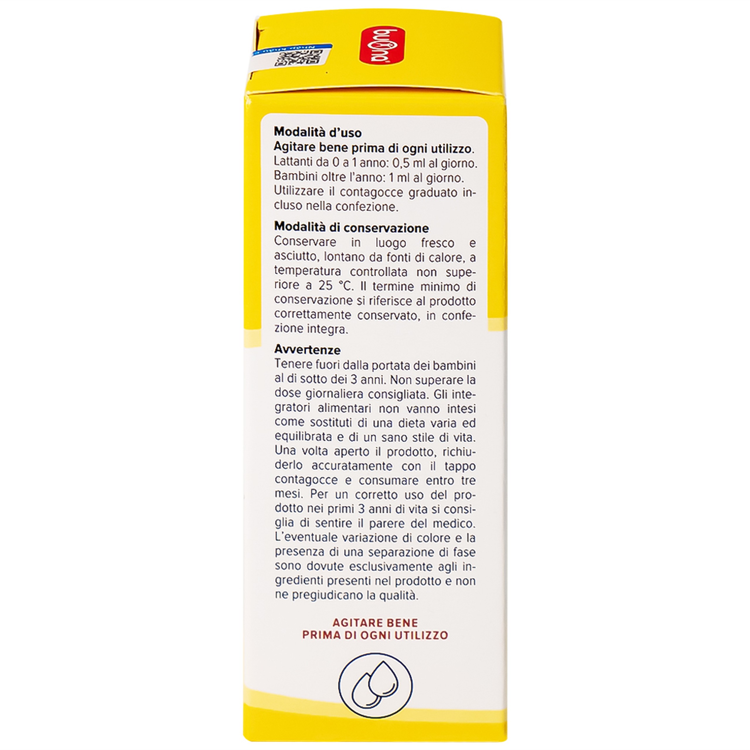 Dung dịch bổ sung vitamin cho trẻ Buona Bounavit Baby (20ml)