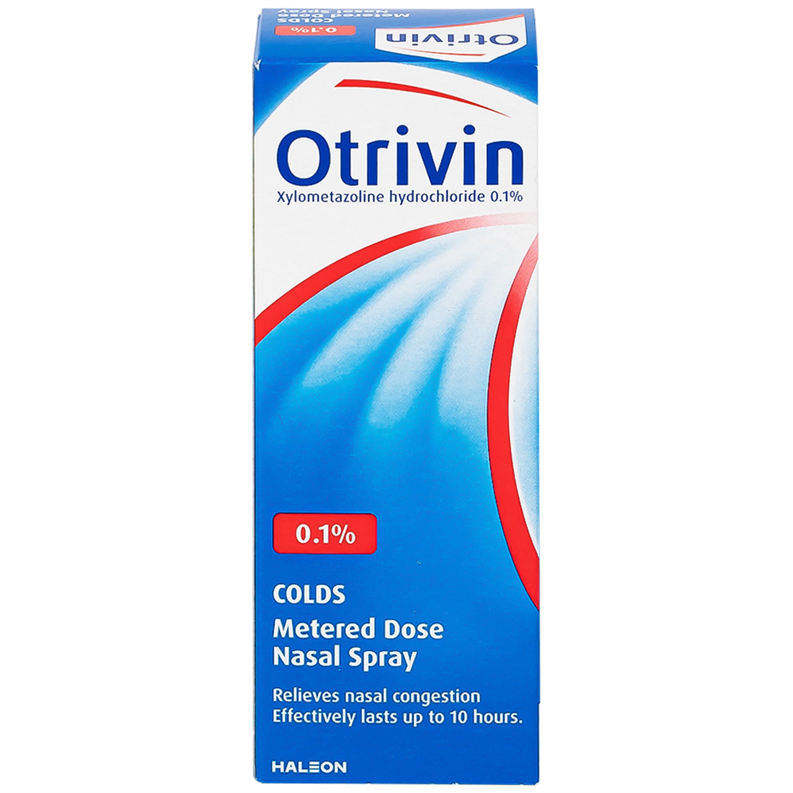 Thuốc xịt mũi Otrivin 0.1% GSK điều trị nghẹt mũi, sung huyết mũi (10ml) 