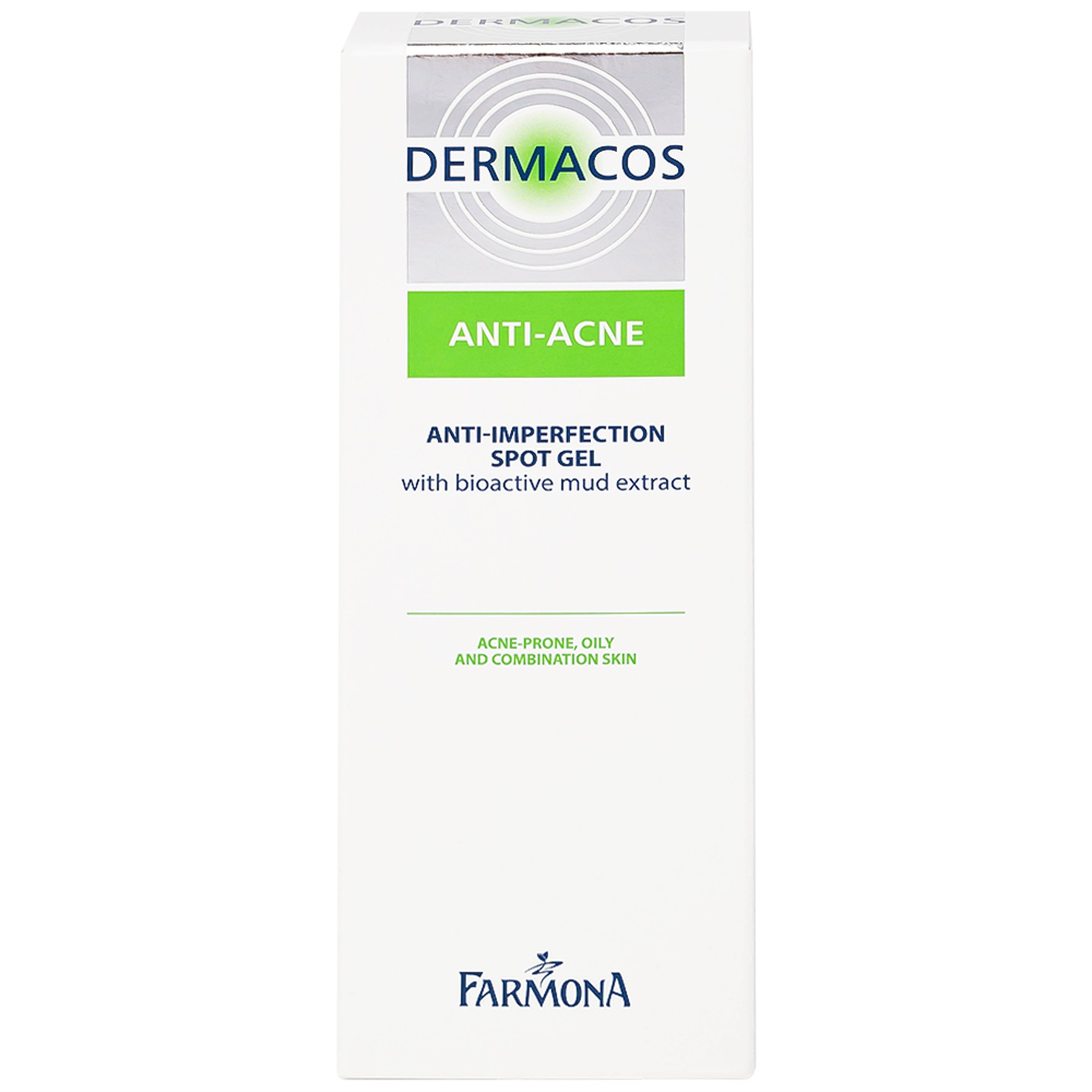 Gel chấm mụn, ngừa sẹo Dermacos Anti Acne Anti Imperfection 15ml