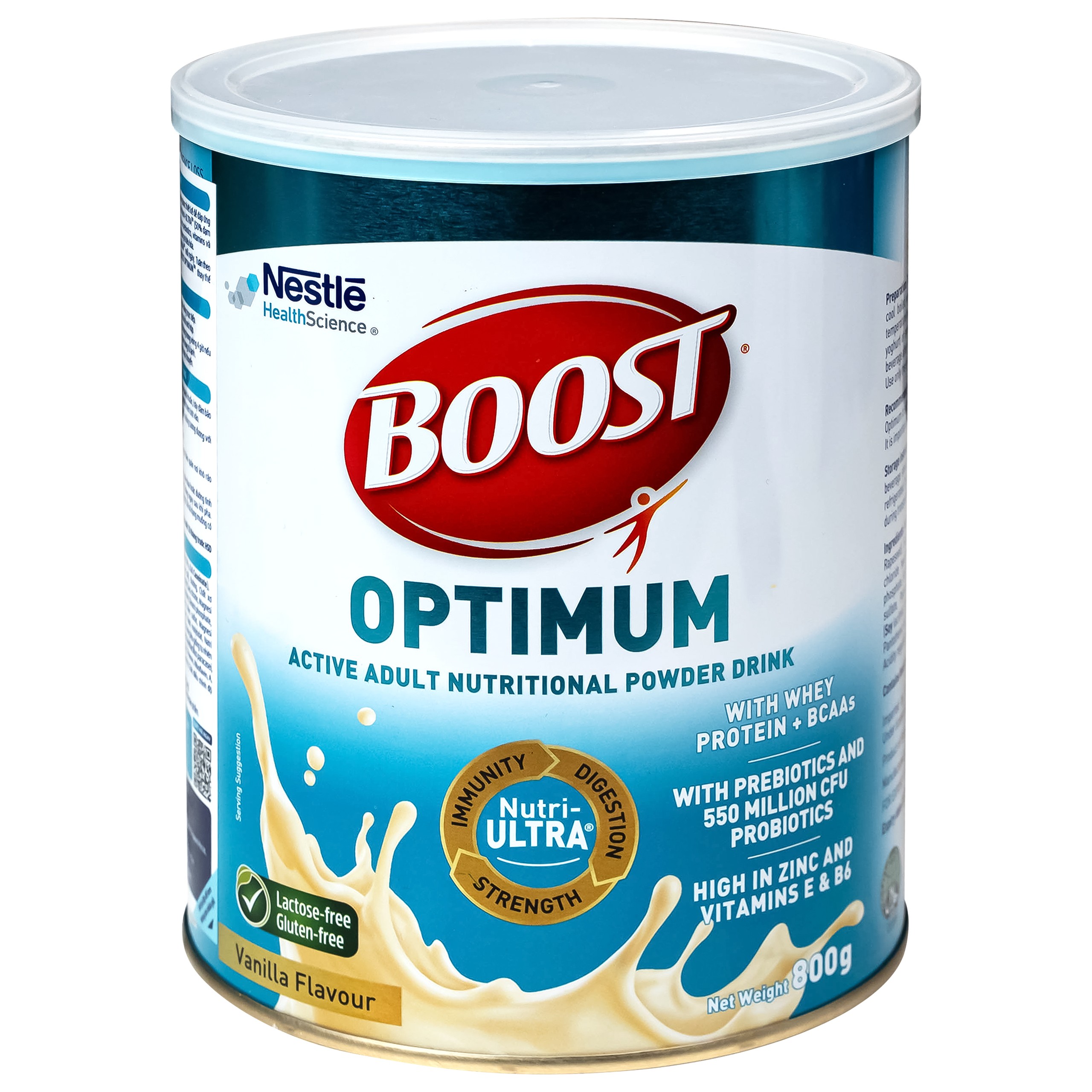 Sữa Boost Optimum Nestlé bổ sung vitamin, khoáng chất cho cơ thể (800g)