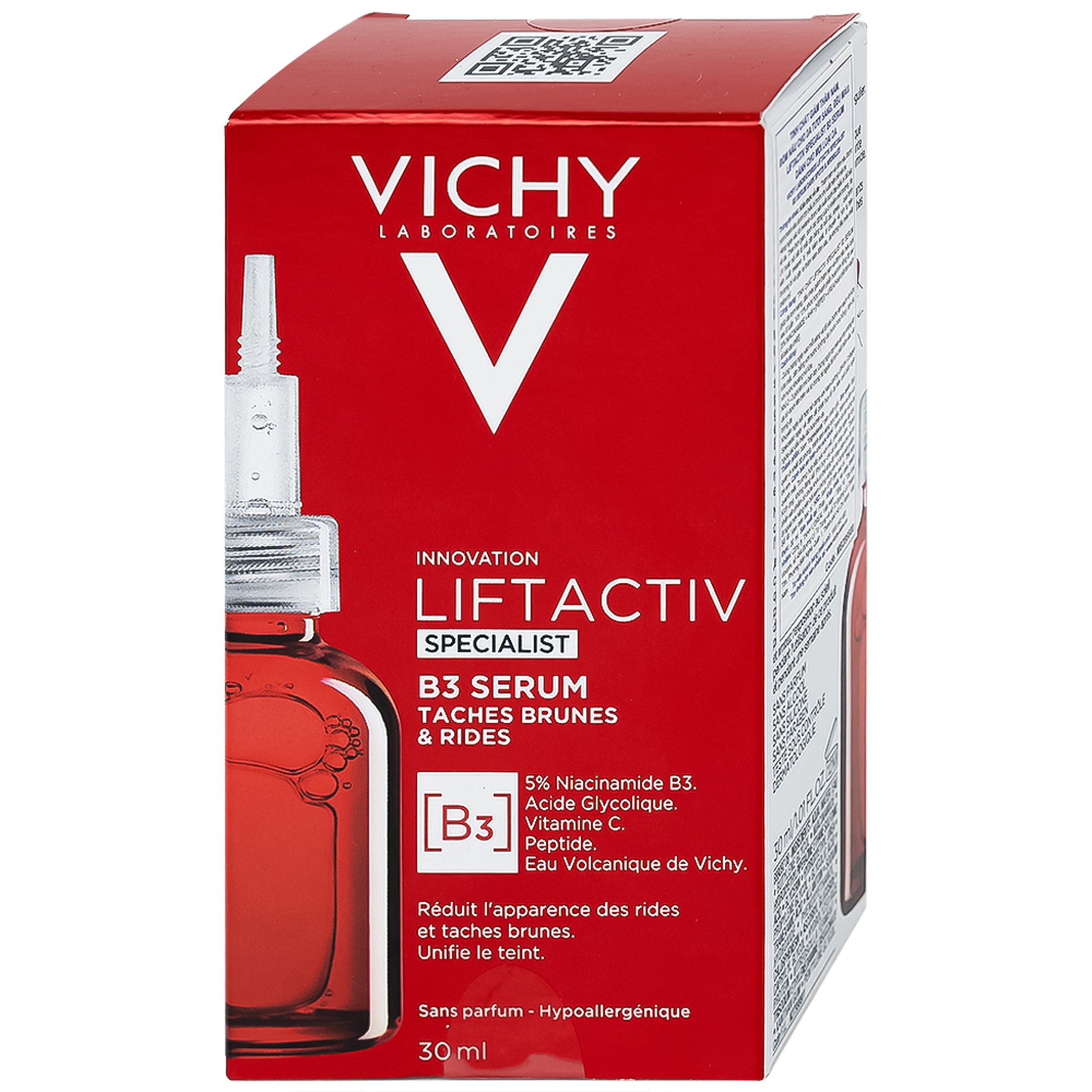 Tinh chất ngăn ngừa thâm nám, đốm nâu Liftactiv Specialist B3 Serum 30ml Vichy