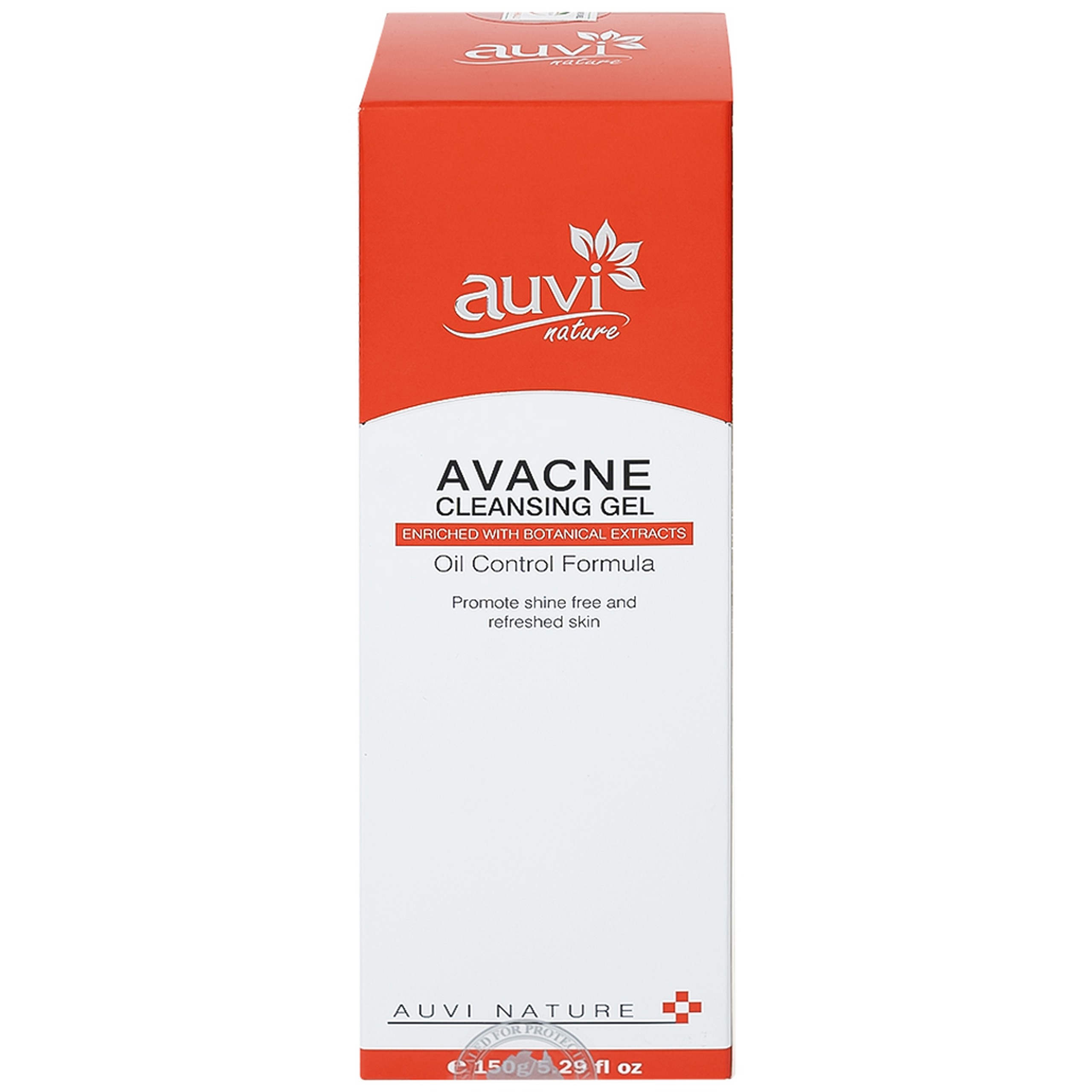 Gel rửa mặt Avacne Cleansing Gel AUVI làm sạch nhẹ nhàng, kiểm soát dầu thừa, ngăn ngừa mụn (150g)