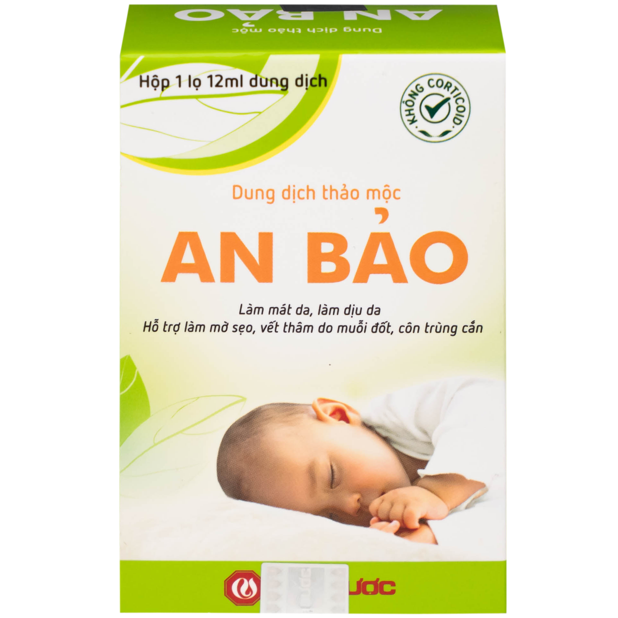 Gel bôi da An Bảo Nam Dược giảm ngứa, dịu nhẹ cho bé (12ml)