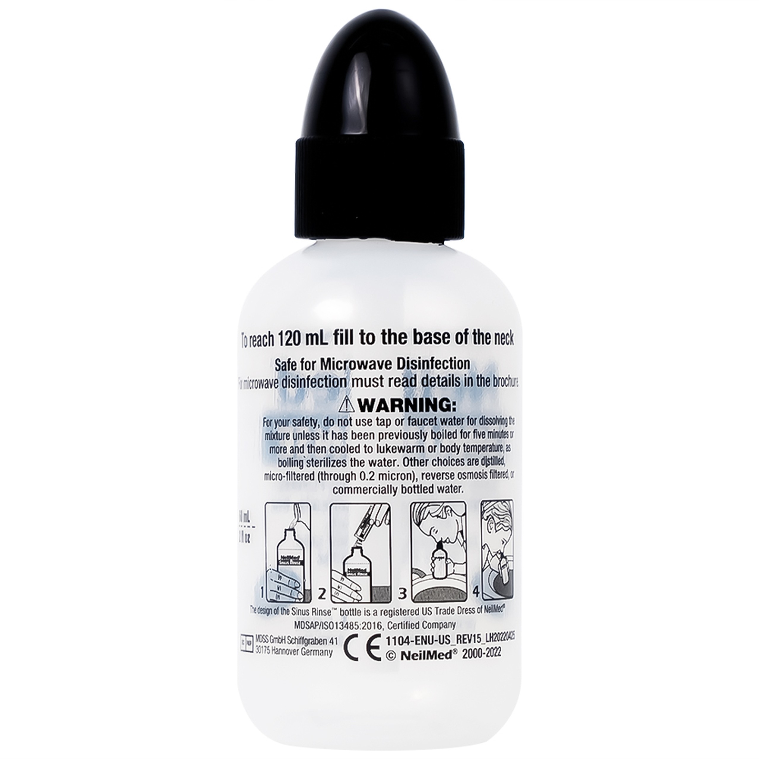 Bộ rửa mũi trẻ em Neilmed Pediatric Starter kit (1 bình + 30 gói) dùng cho trẻ từ 4 đến 10 tuổi