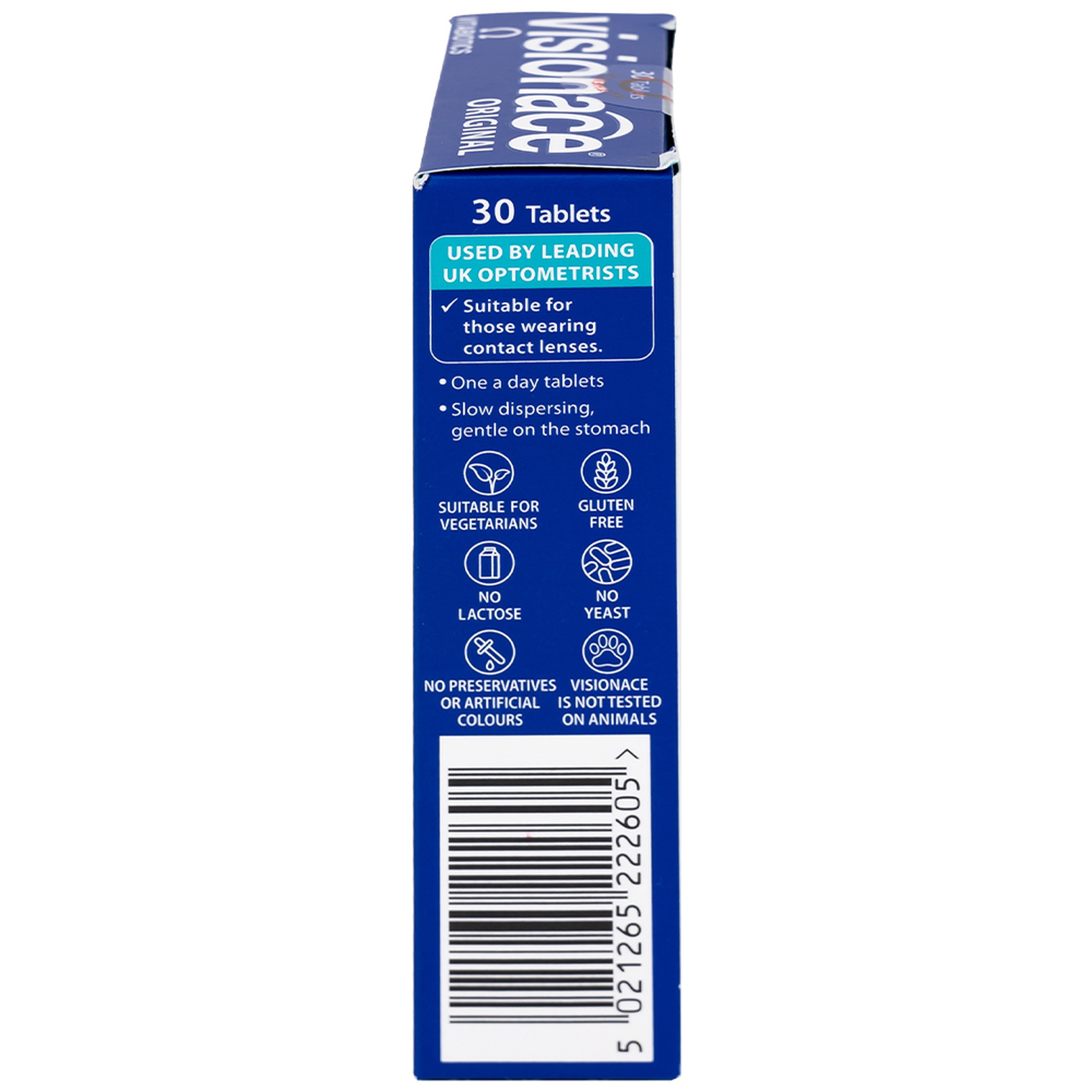 Cải thiện thị lực Visionace Original Vitabiotics (2 vỉ x 15 viên)