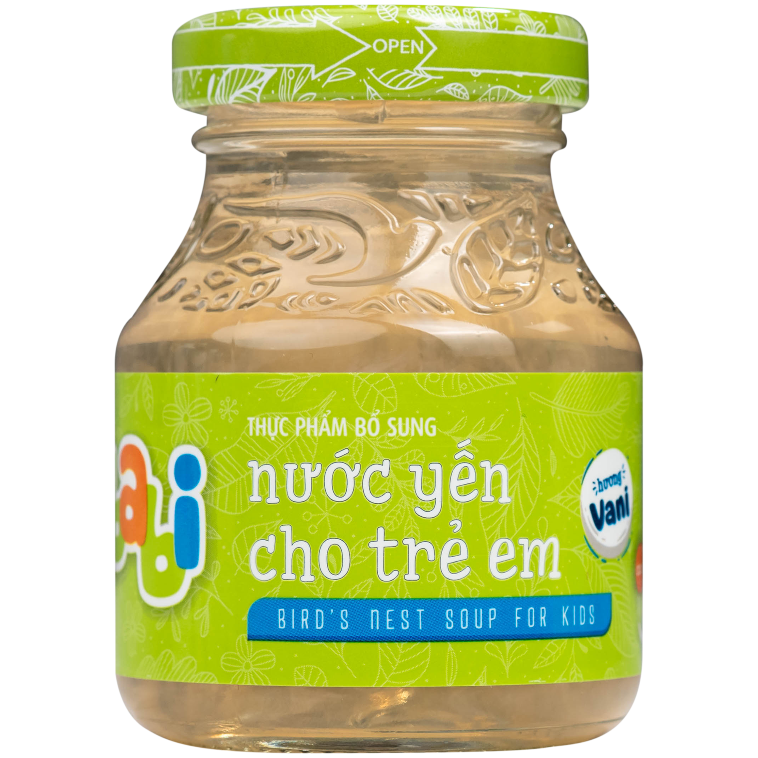 Nước Yến Sào Cho Trẻ Em Hương Vani Greenbabi (4 hũ x 72g)