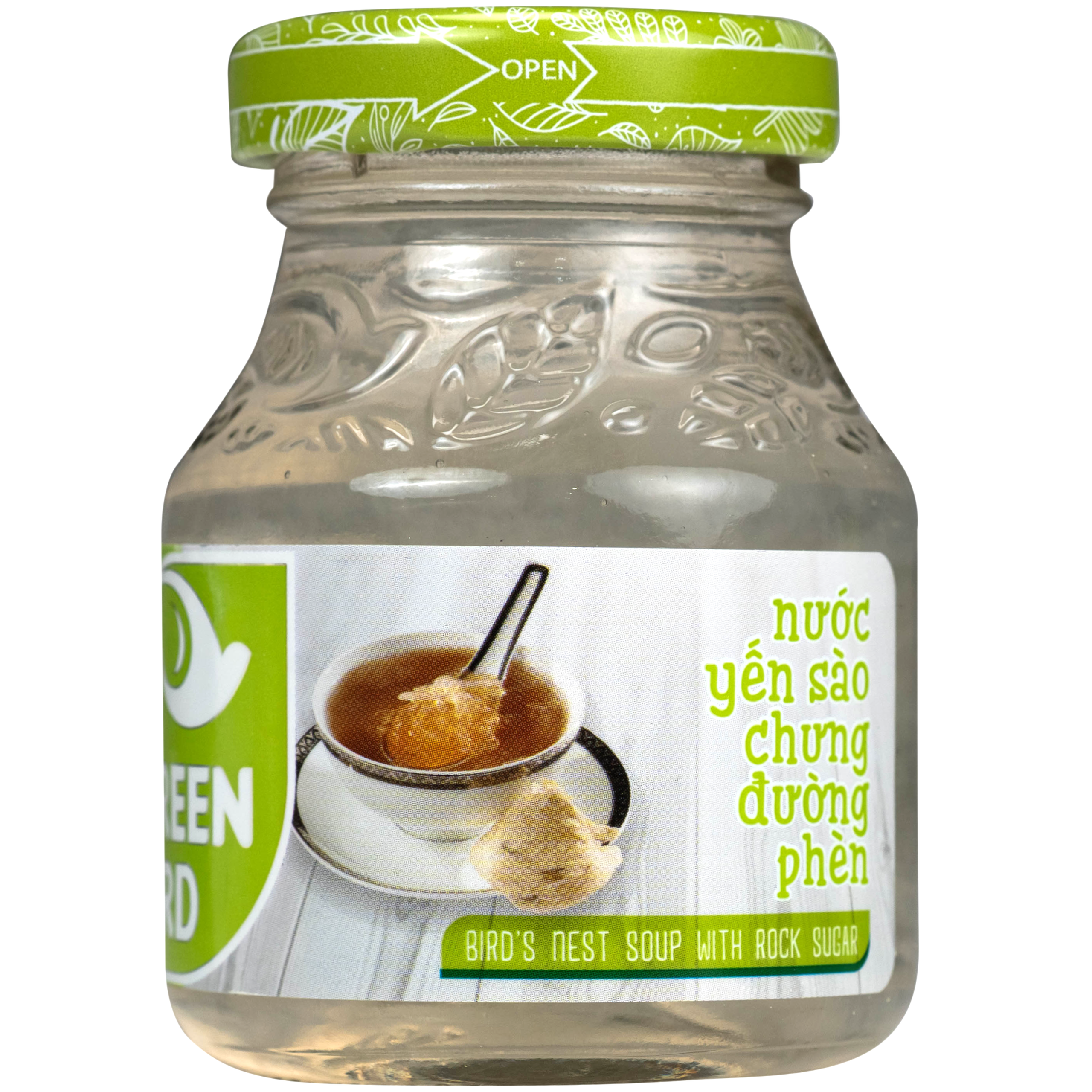 Nước Yến Sào Chưng Đường Phèn Greenbird (hũ 72g)