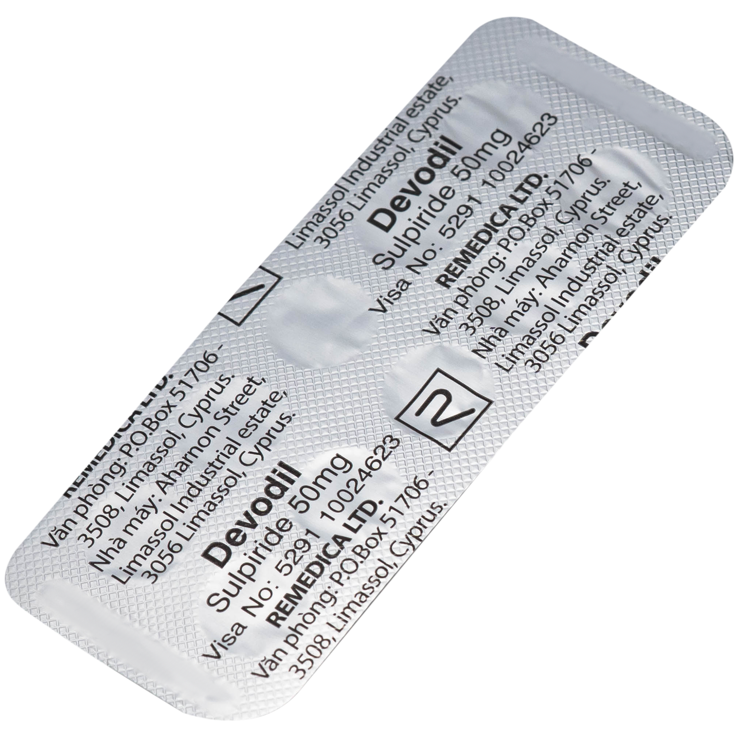 Thuốc Devodil Remedica điều trị ngắn hạn chứng lo âu, rối loạn hành vi nghiêm trọng (2 vỉ x 10 viên)