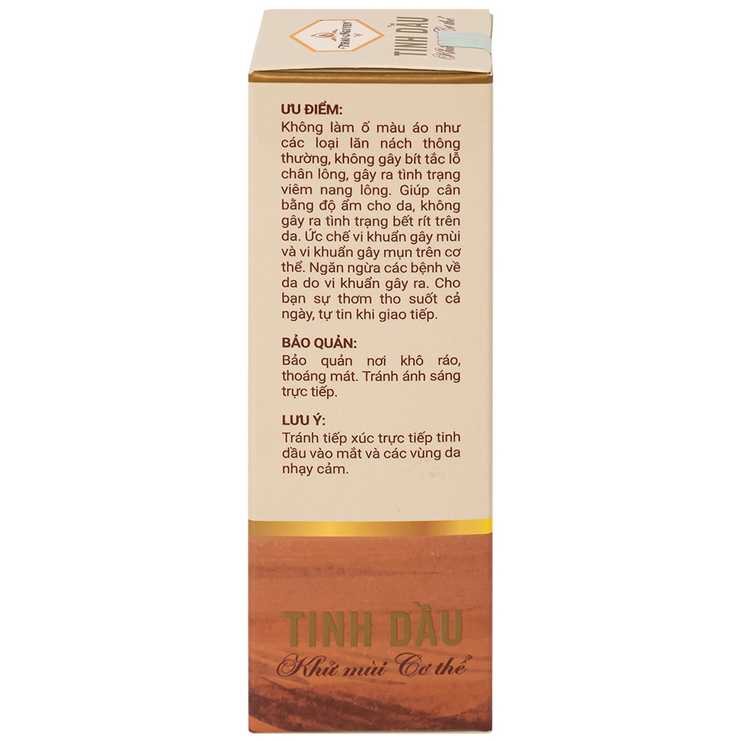 Tinh dầu khử mùi cơ thể Thảo Nguyên giúp cân bằng độ ẩm cho da (50ml)