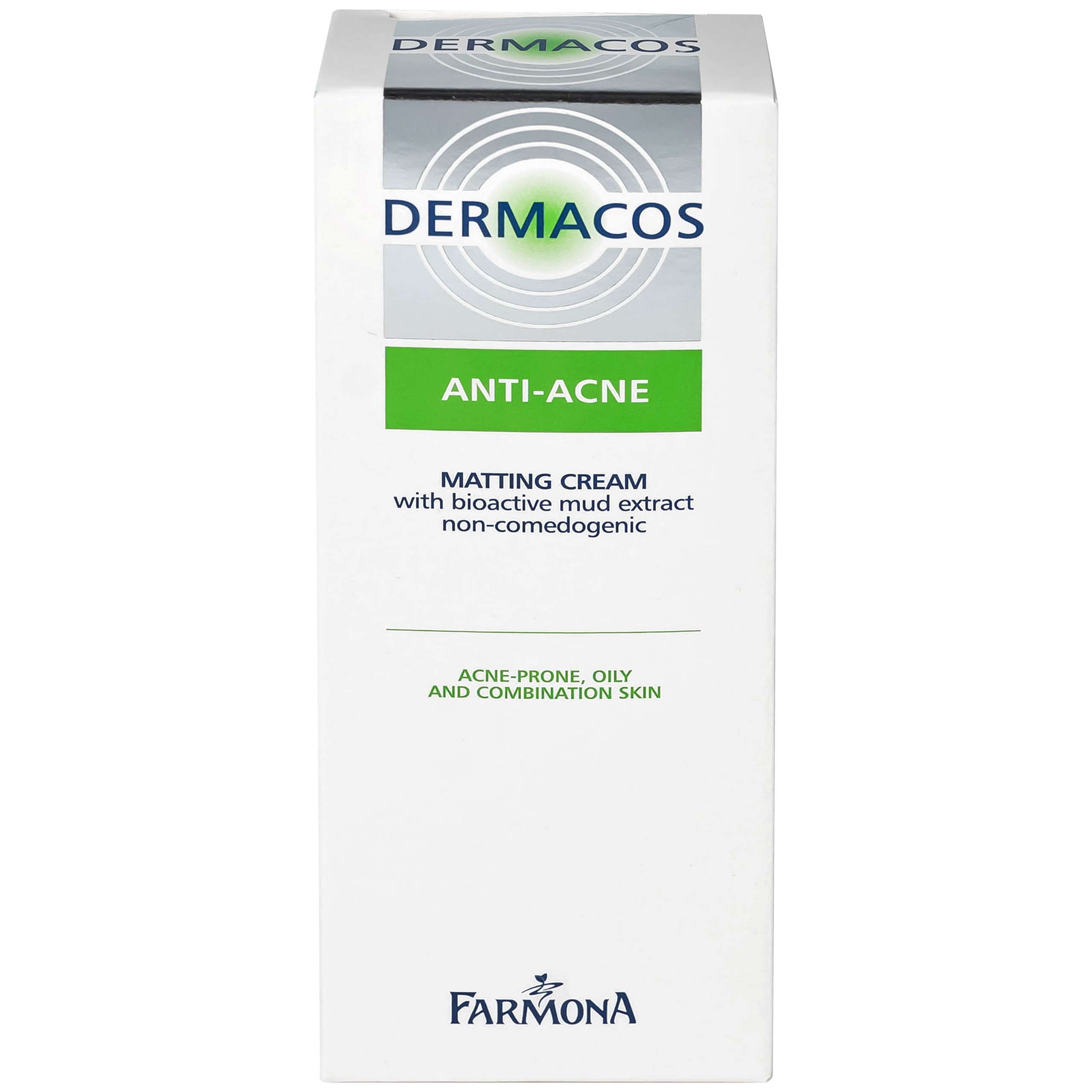 Kem bôi ngừa mụn Dermacos Anti Acne Matting Cream 50ml