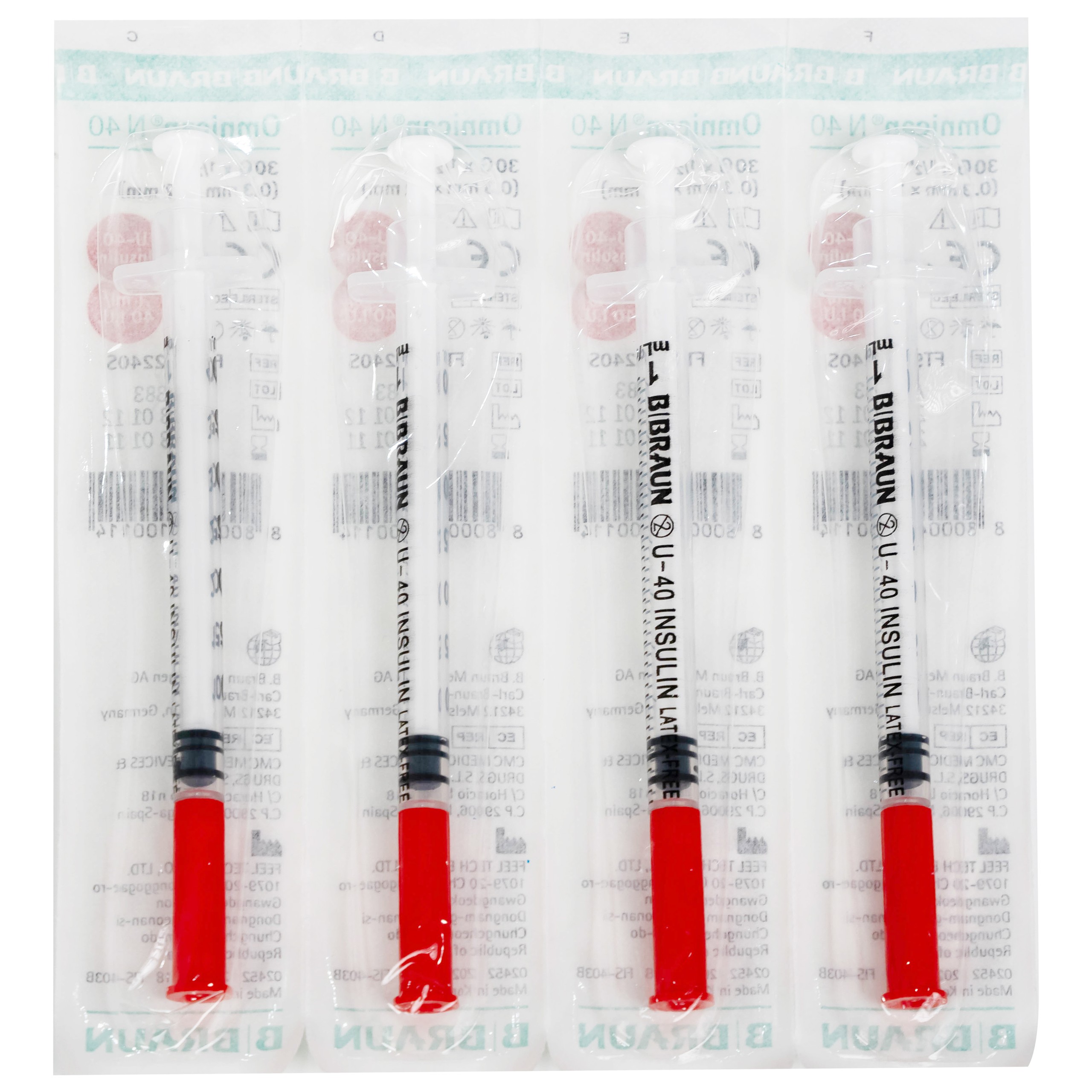 Bơm tiêm tiểu đường Omnican N40 B.Braun (100 cái)