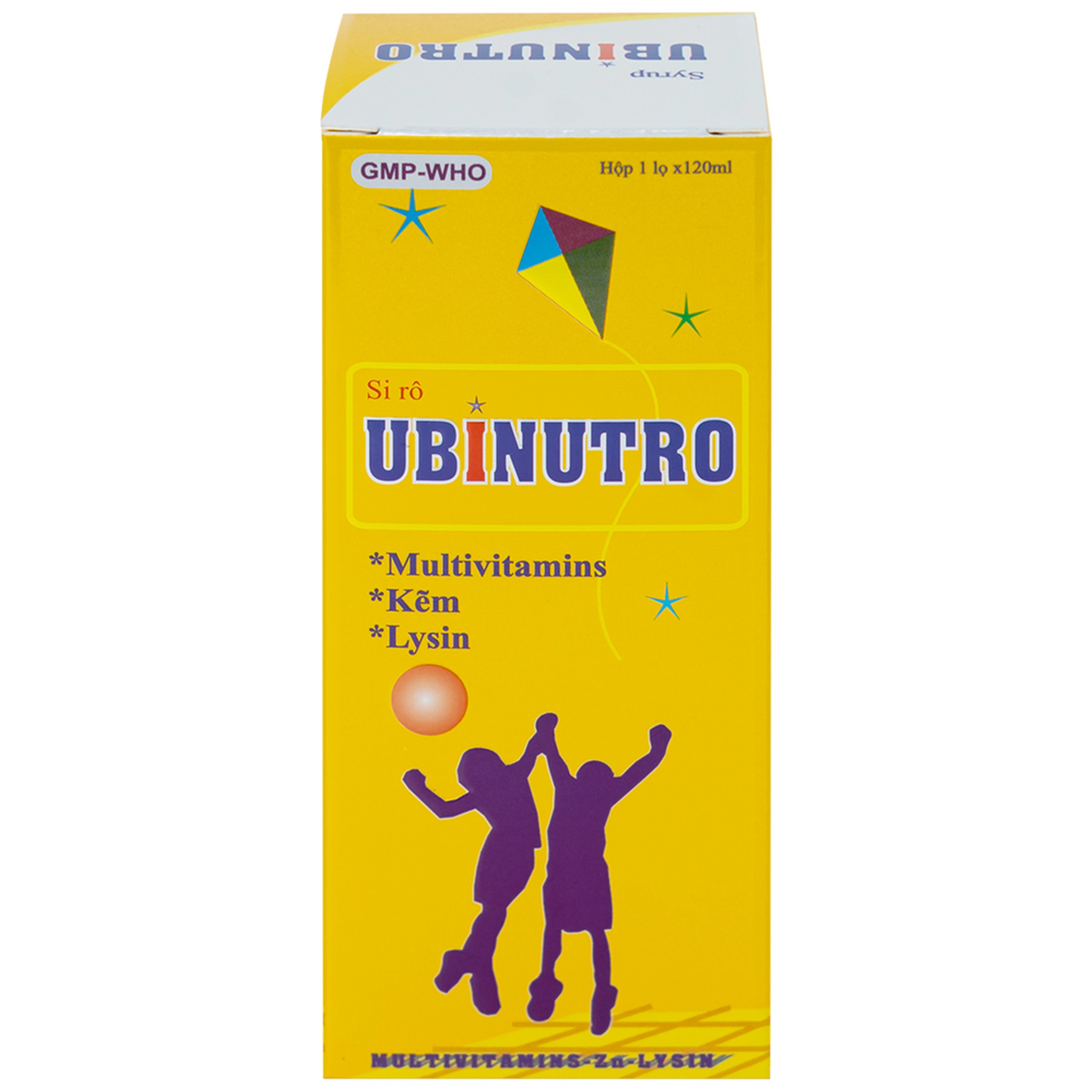 Siro Ubinutro Nam Hà bổ sung các acid amin, vitamin và kẽm (120ml)