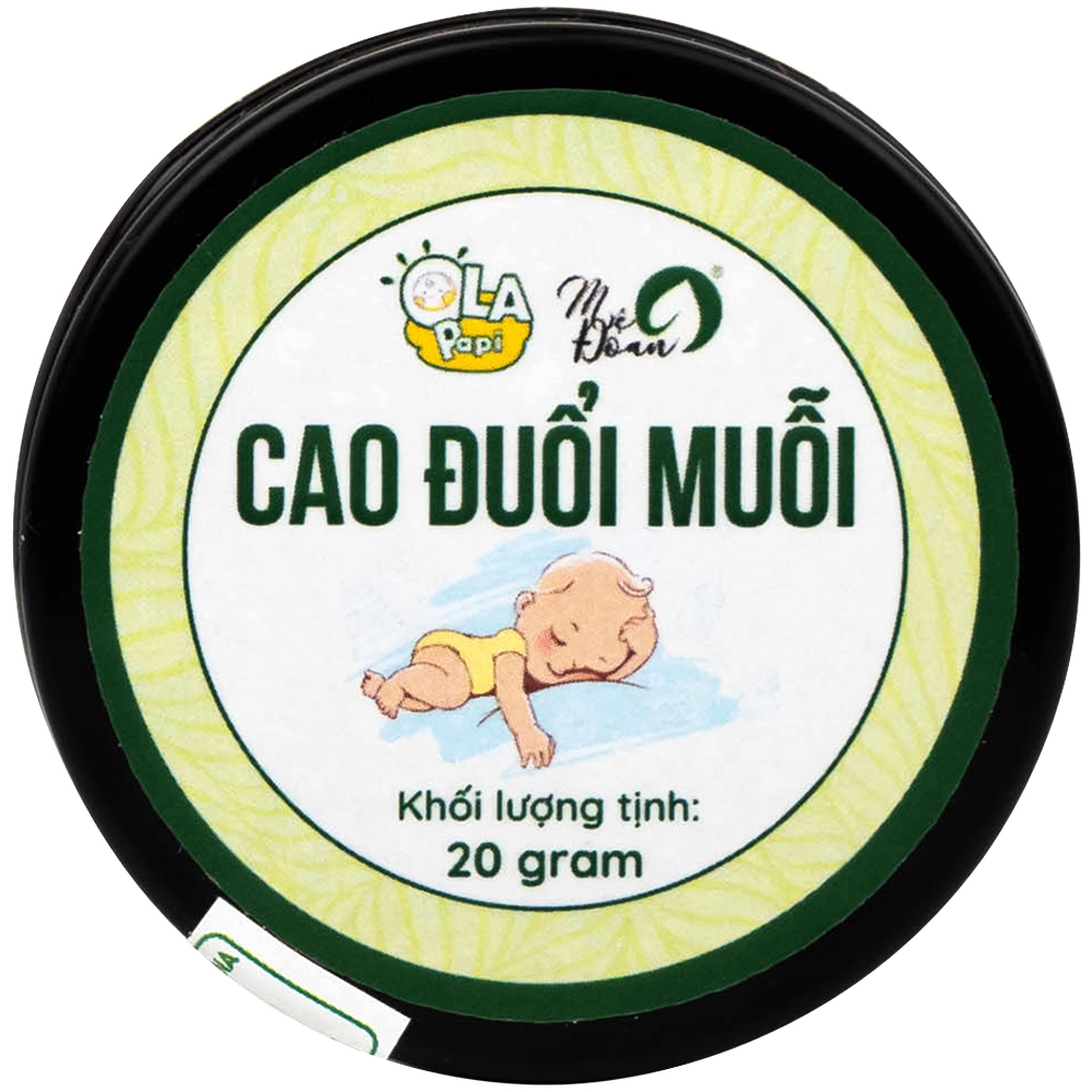 Cao Đuổi Muỗi Cho Bé, Giảm Sưng Tấy Do Côn Trùng Đốt Ola Papi (20g)