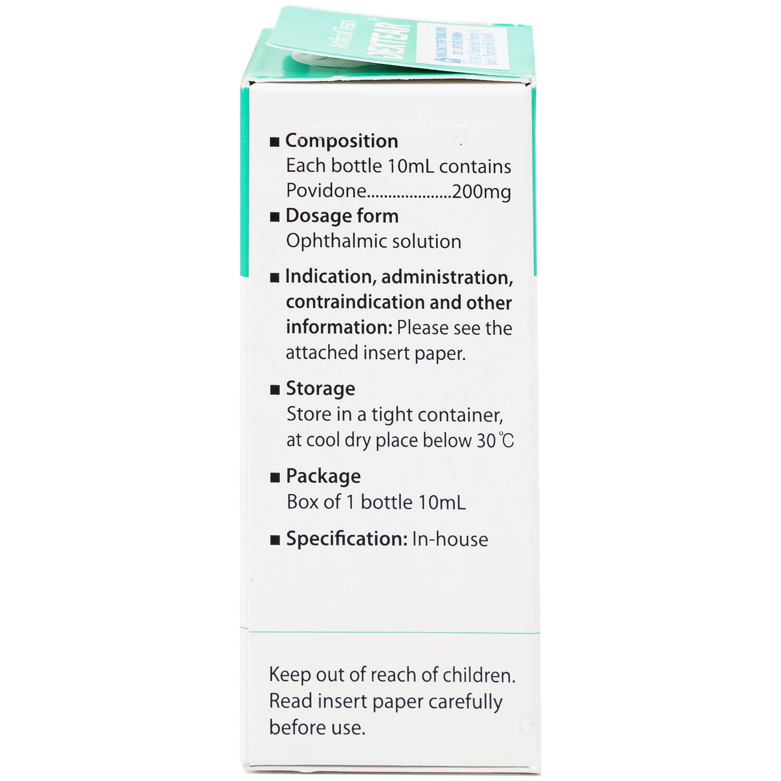 Thuốc nhỏ mắt Dextear 20mg/ml Samchundang Pharm điều trị triệu chứng khô mắt (10ml)