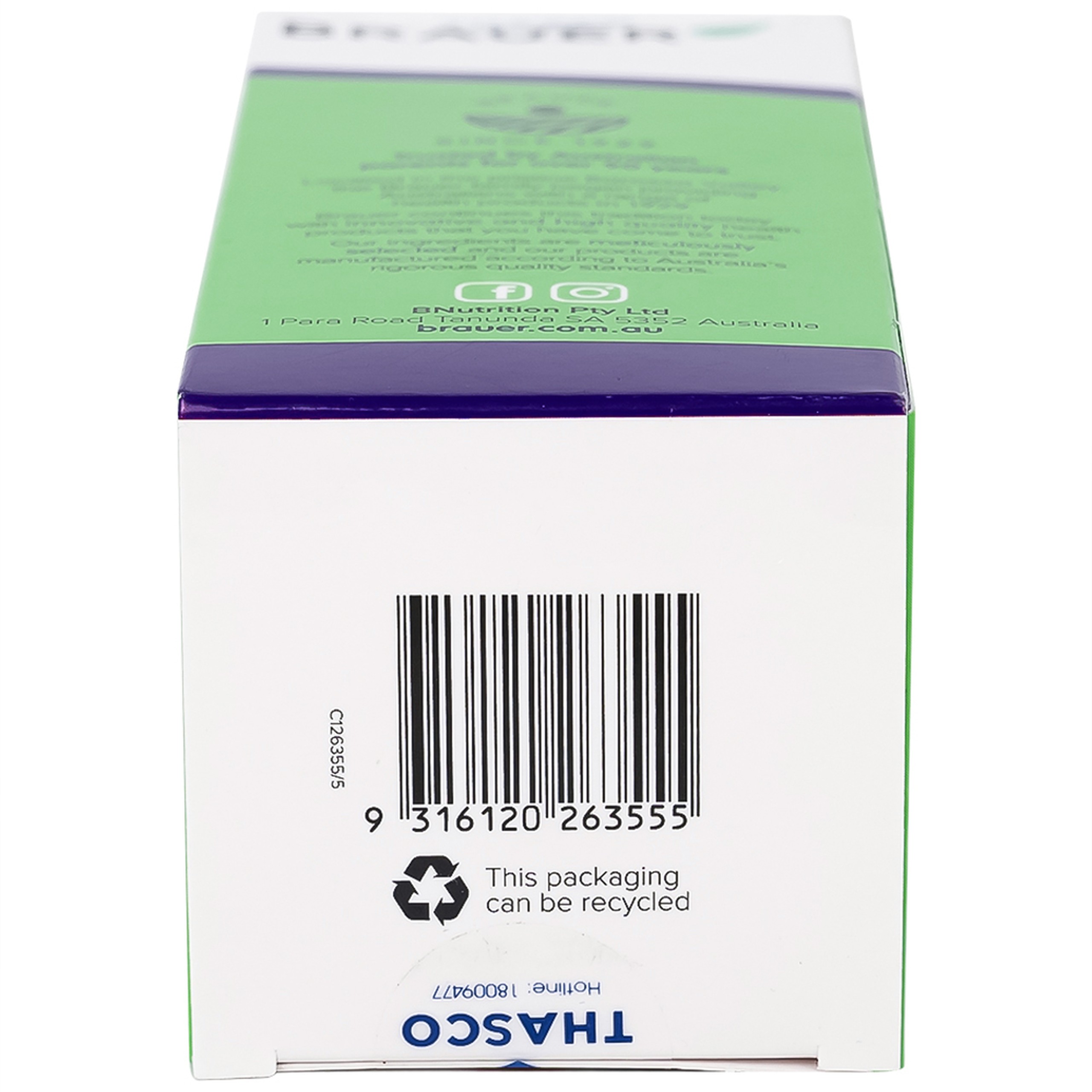 Siro bổ sung kẽm tăng sức đề kháng cho trẻBrauer Baby & Kids Liquid Zinc (200ml)