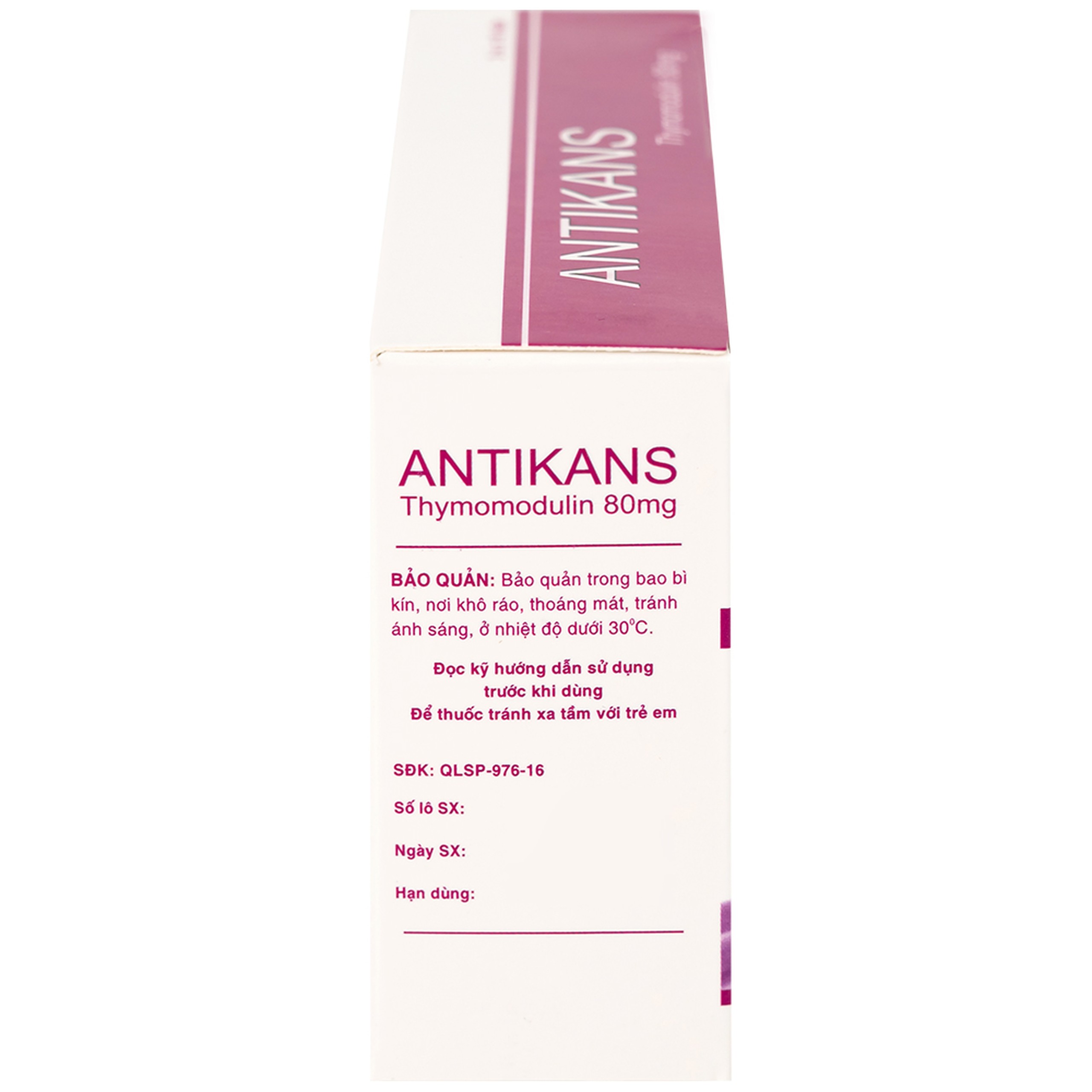 Thuốc Antikans Armephaco hỗ trợ tăng cường hệ miễn dịch (3 vỉ x 10 viên)