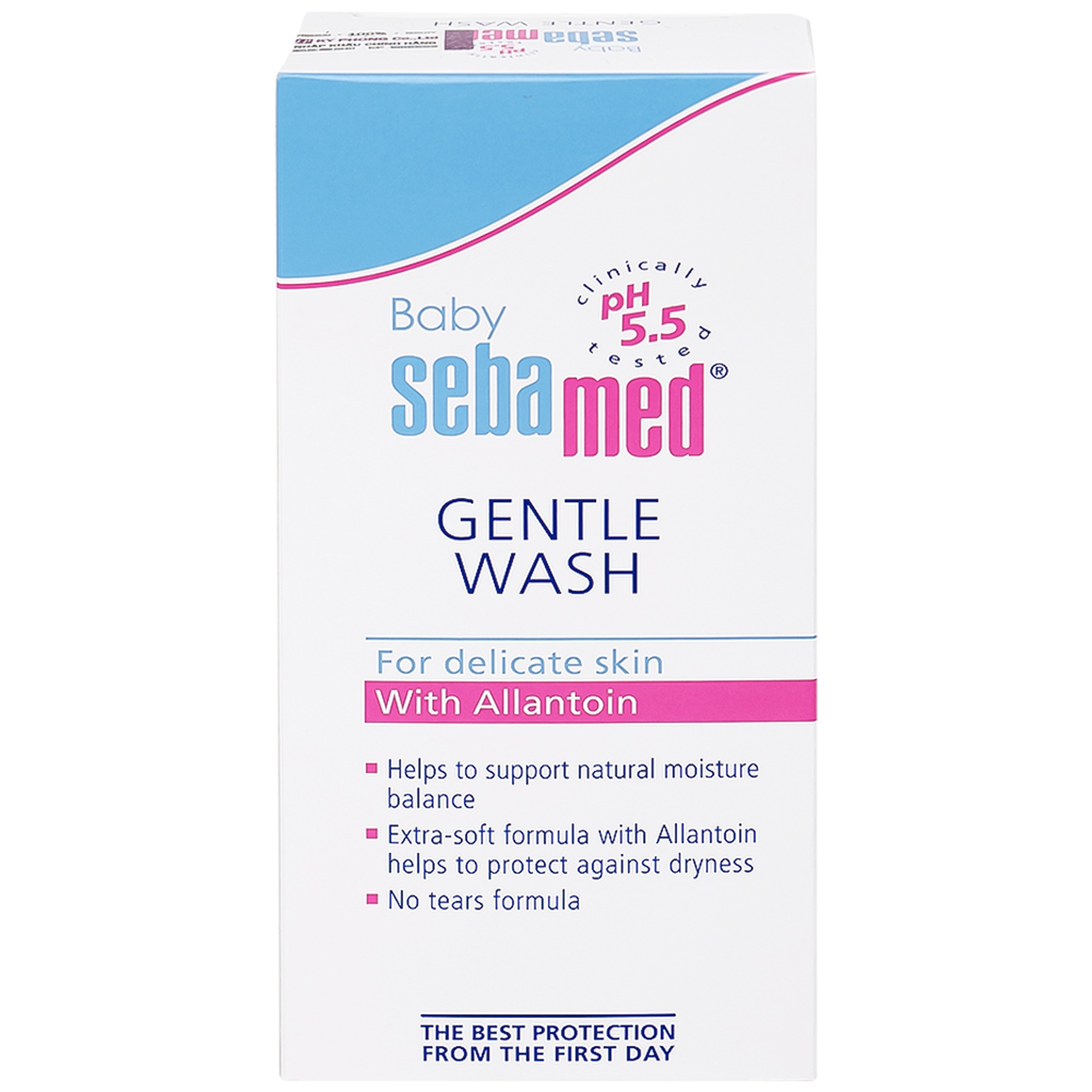 Sữa tắm gội dịu nhẹ toàn thân Baby Sebamed Gentle Wash pH5.5 giúp làm sạch bụi bẩn bám trên da bé (200ml)