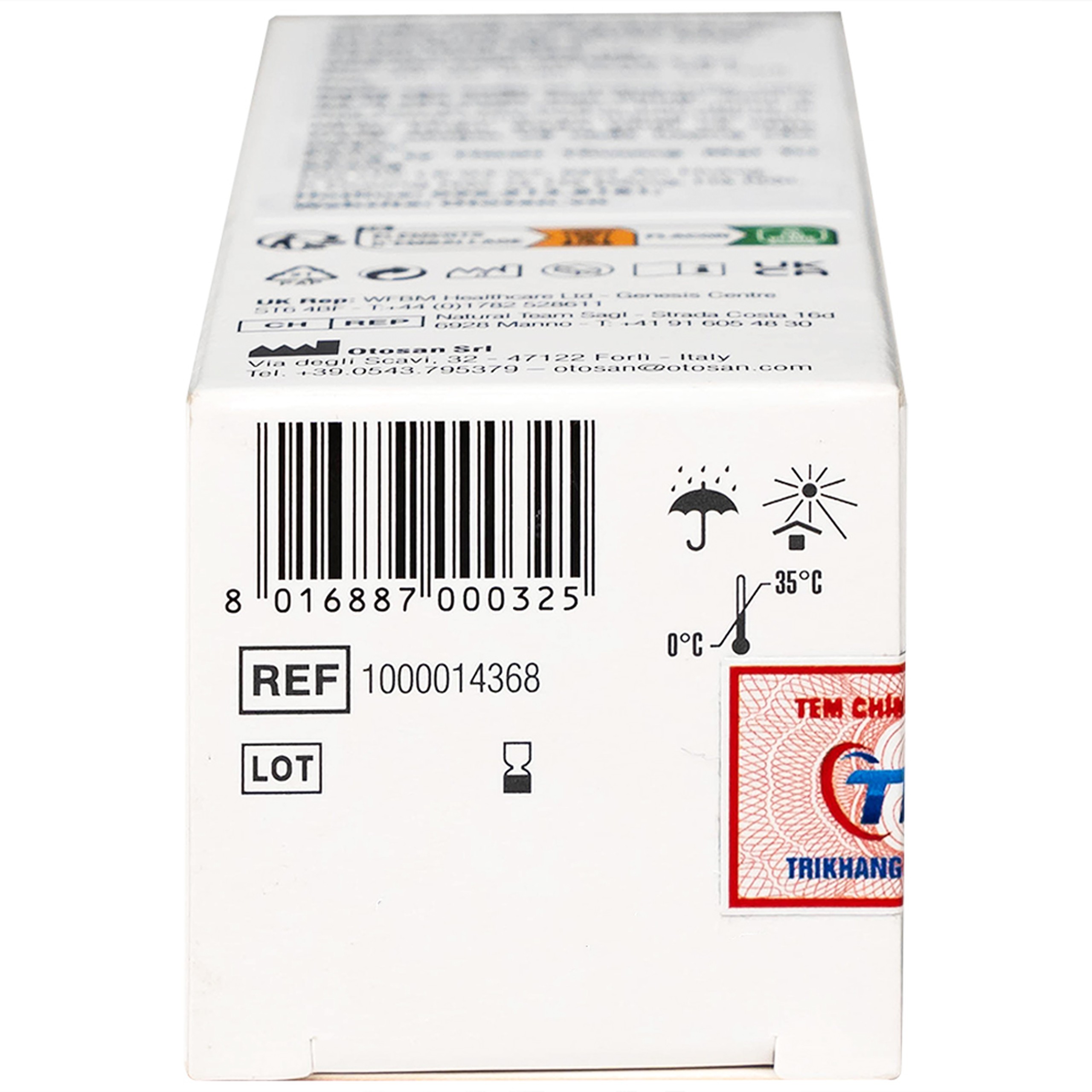 Xịt mũi trẻ em Otosan Nasal Spray Baby 20ml hỗ trợ điều trị viêm mũi,xoang cho trẻ