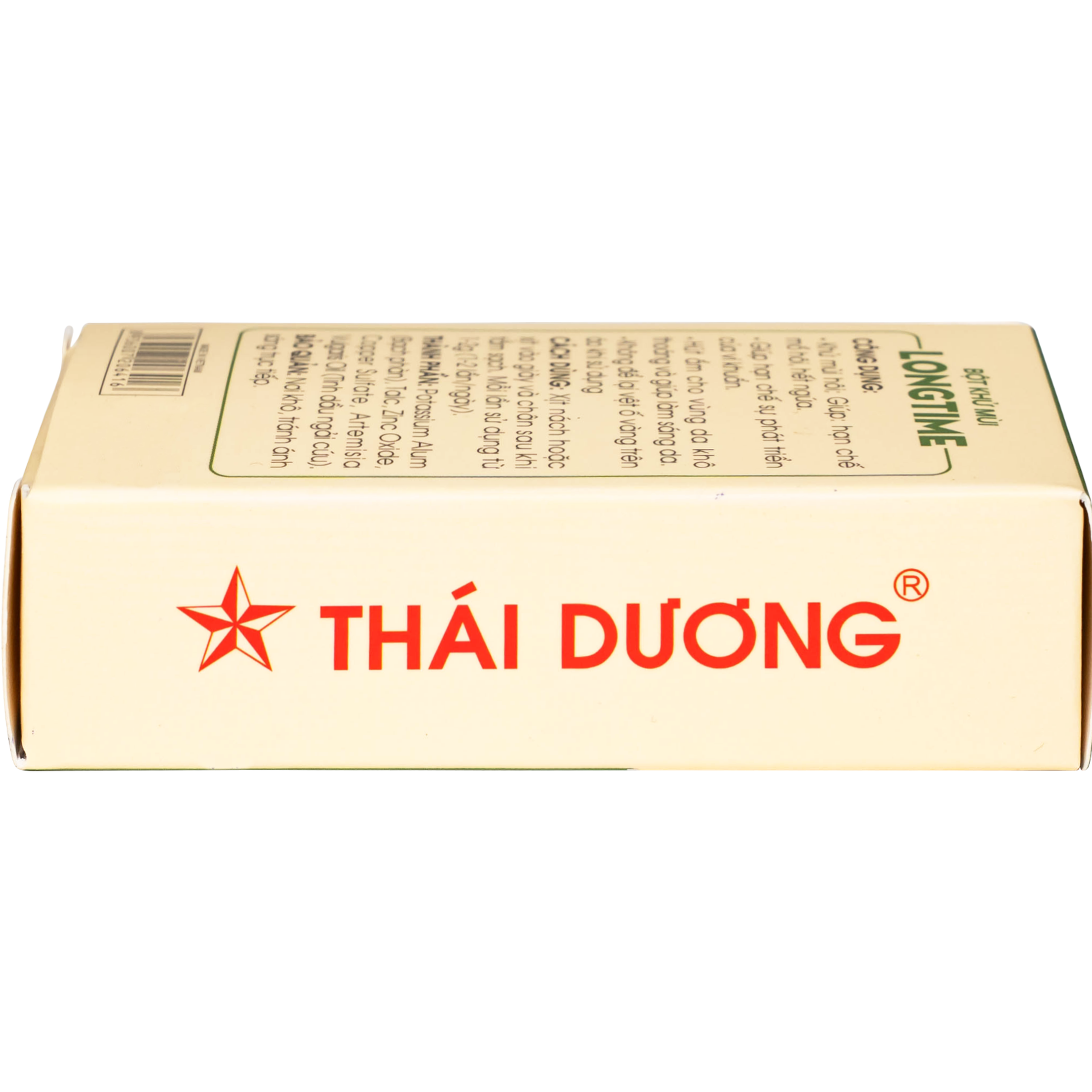 Bột khử mùi Longtime Sao Thái Dương giúp khử và hạn chế mồ hôi, hết ngứa (18g)