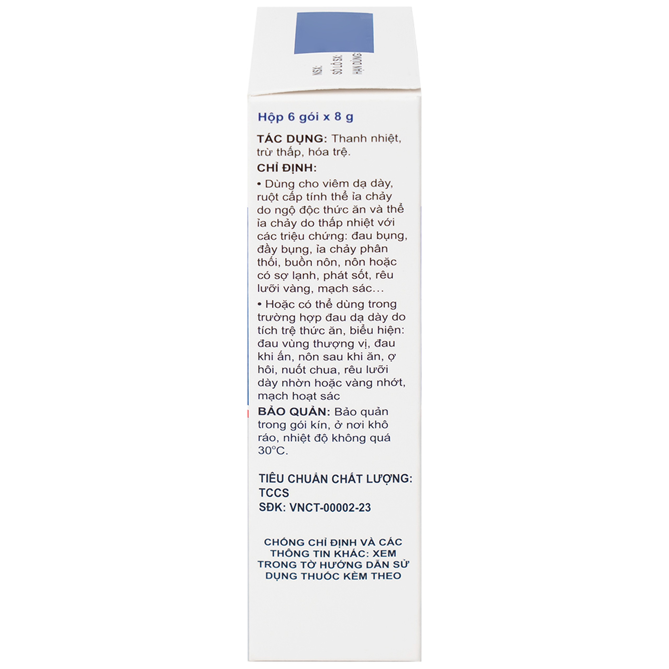 Cốm Phong Liễu Tràng Vị Khang 8g Haikou điều trị viêm đại tràng mãn tính (6 gói)