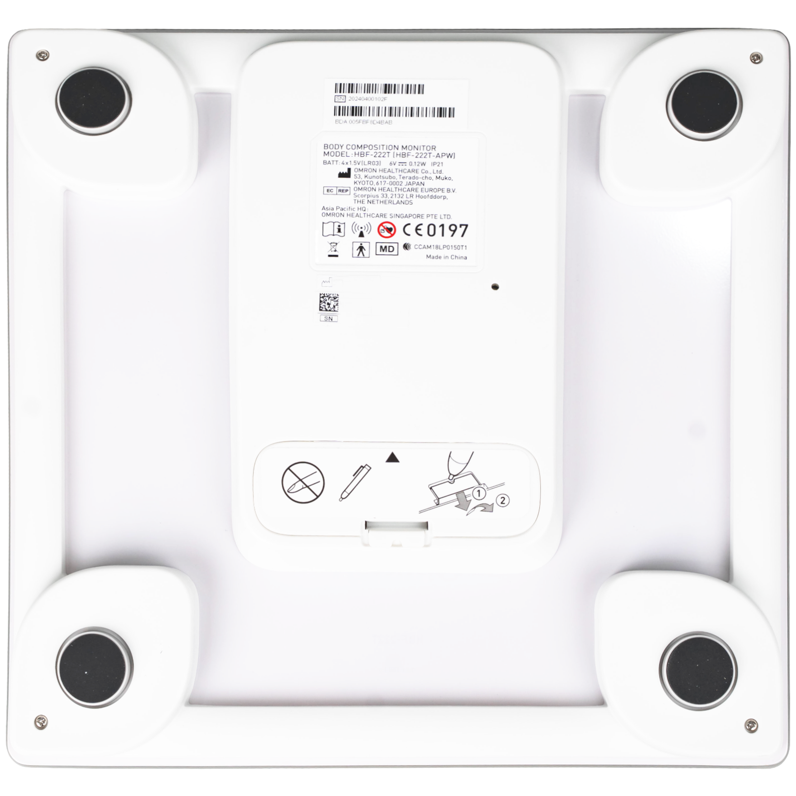 Máy đo thành phần cơ thể Omron HBF-222T