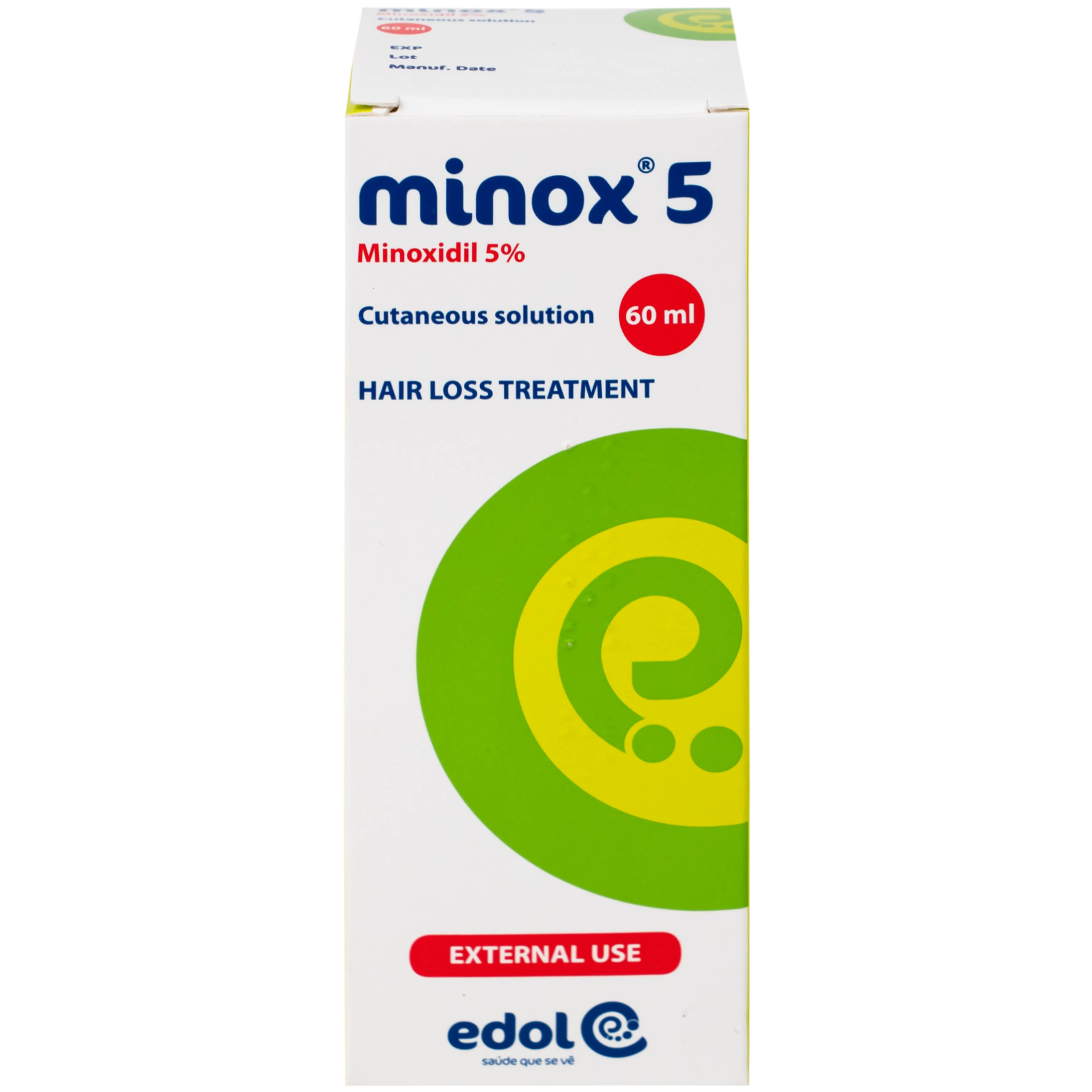 Thuốc Minox 50mg EDOL điều trị tại chỗ hói đầu và rụng tóc androgenic ở cả nam và nữ 60ml