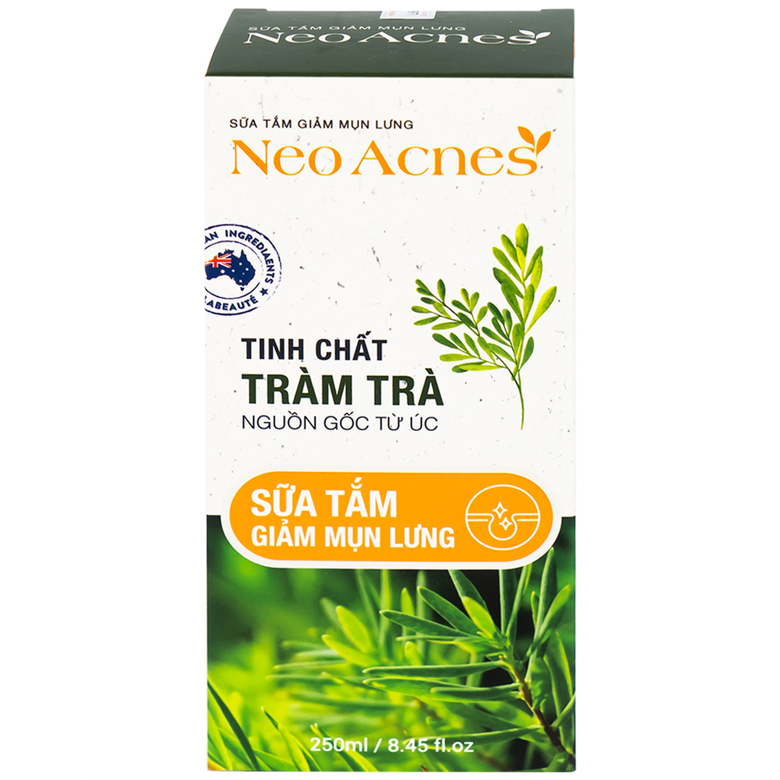 Sữa tắm Neo Acness giảm mụn lưng tinh chất tràm trà (250ml)