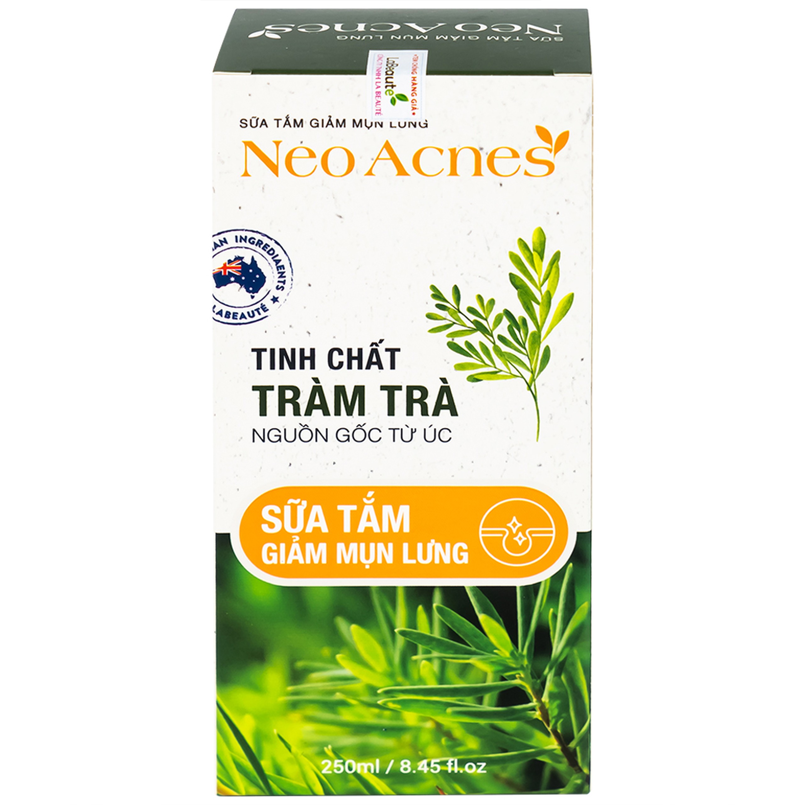 Sữa tắm Neo Acness giảm mụn lưng tinh chất tràm trà (250ml)