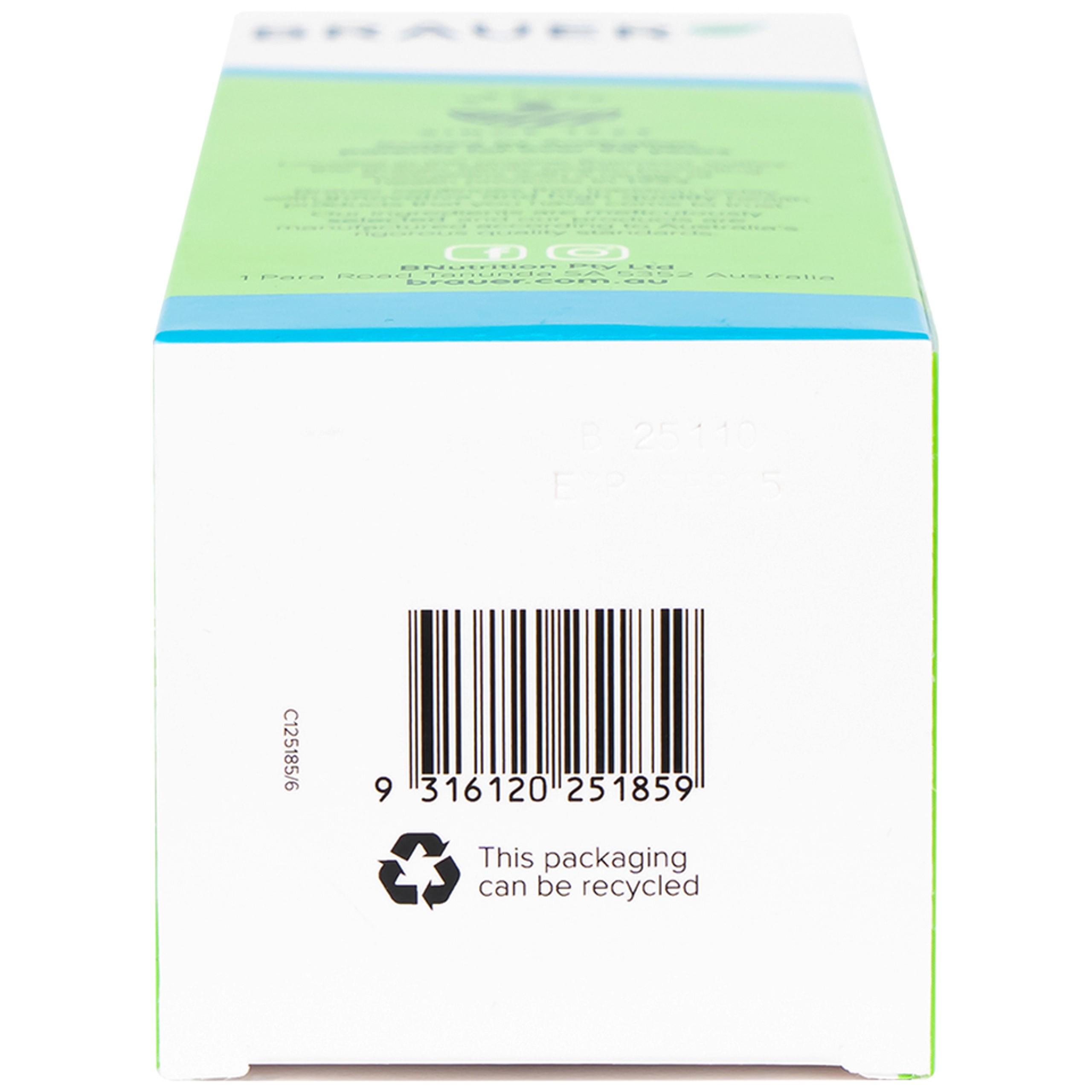 Siro Brauer Kids Liquid Multivitamin with Iron bổ sung vitamin và khoáng chất cho trẻ (200ml)