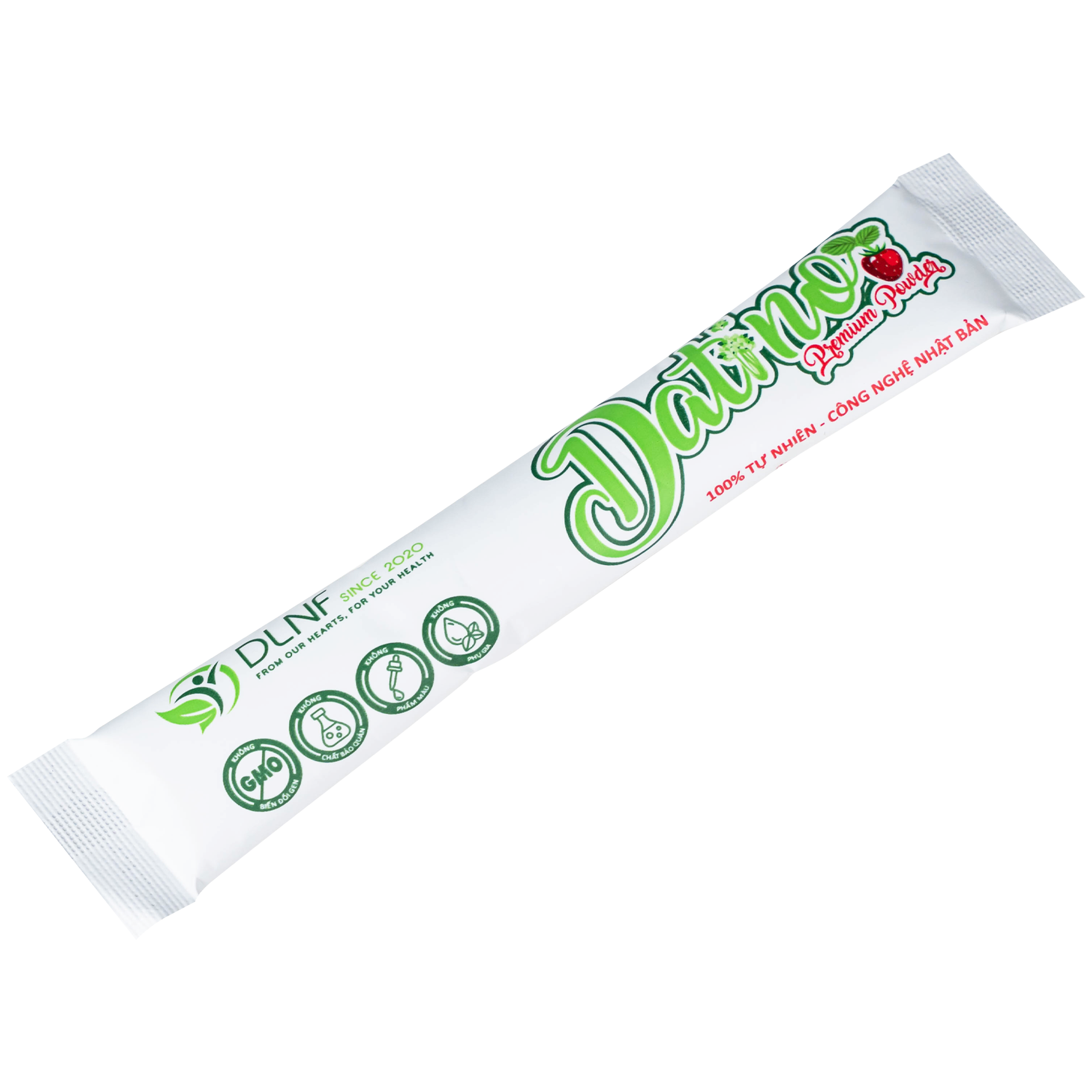 Bột Rau Má Đậu Xanh Đường Phèn Datino (10 gói x 15g)