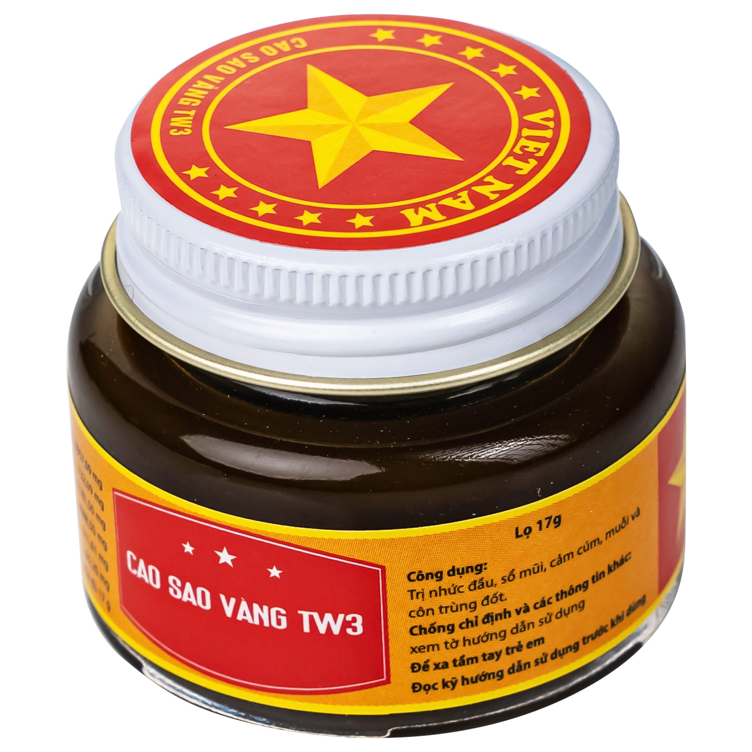 Cao sao vàng TW3 6 lọ x 17g