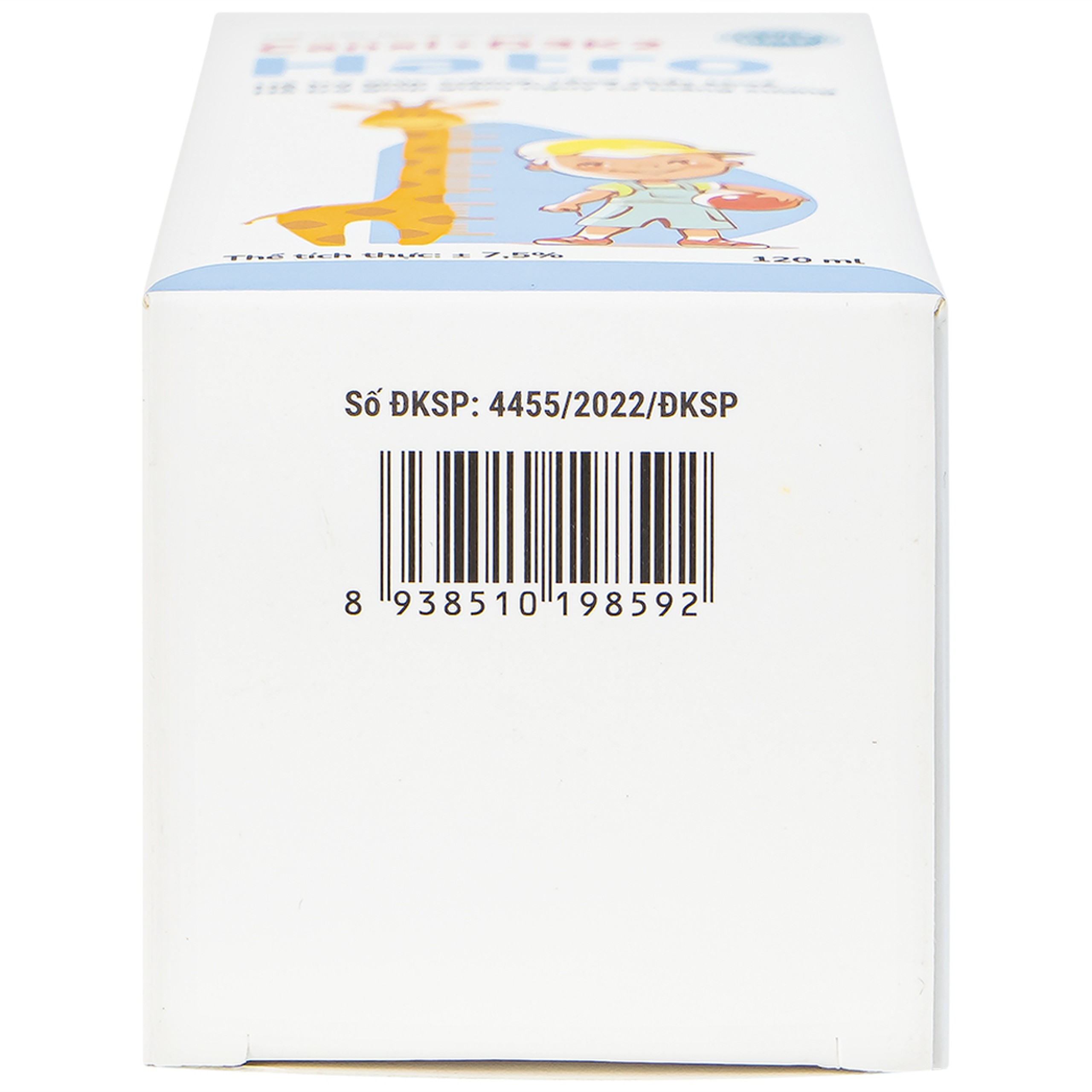 Siro Canxi + D3K2 Hatro bổ sung canxi giúp xương, răng chắc khỏe (120ml)